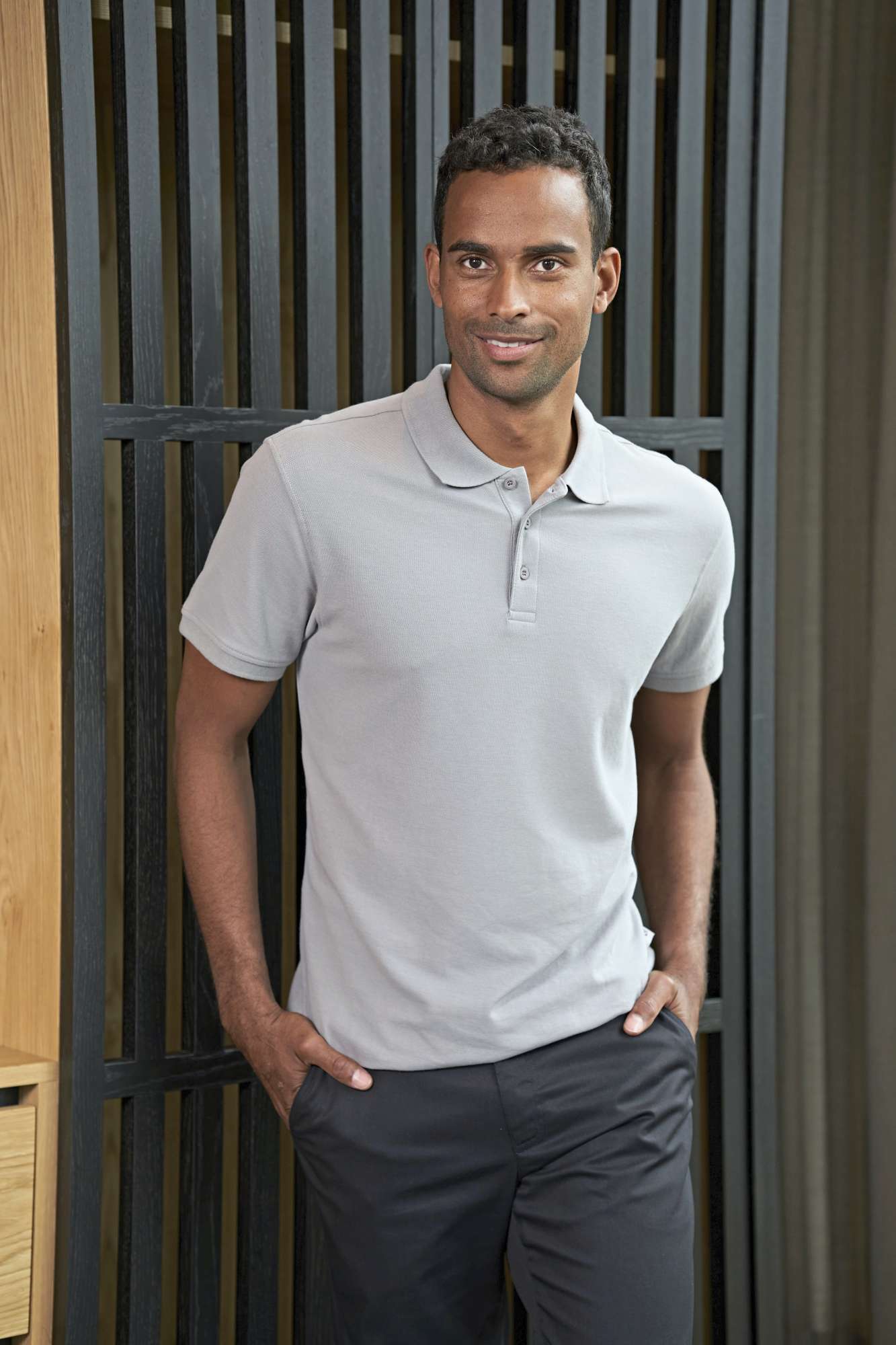 CG Workwear Poloshirt Iseo aus Piqué für Herren, Silver S, CGW720