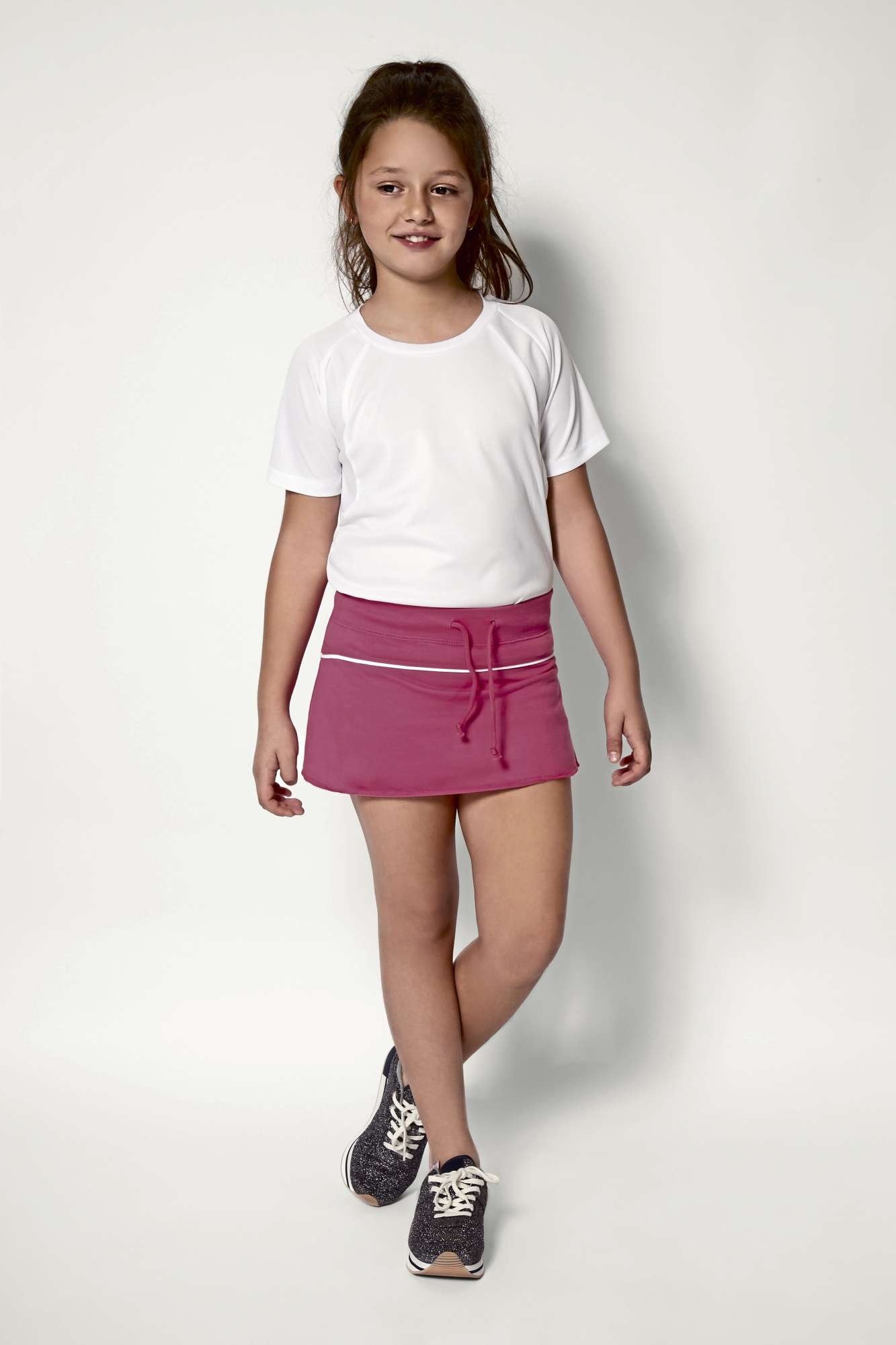 Nath Kinderrock Holly aus Baumwolle mit Hose, Bubblegum/White 5/6, NH601