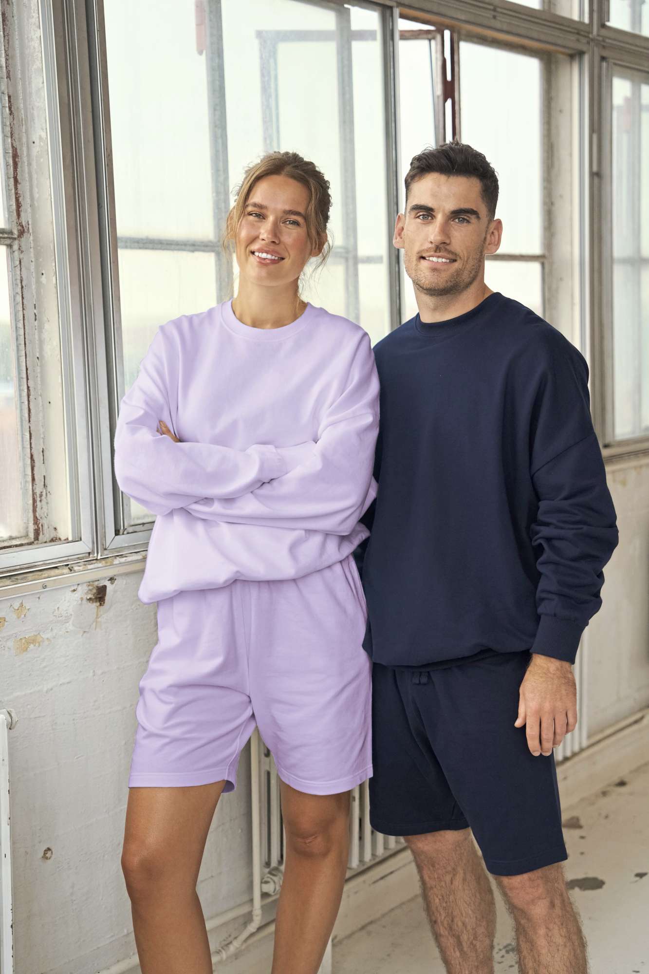 Tiger Cotton by Neutral Oversized Sweatshirt aus Bio-Baumwolle, Dusty Mint XL, NET63011