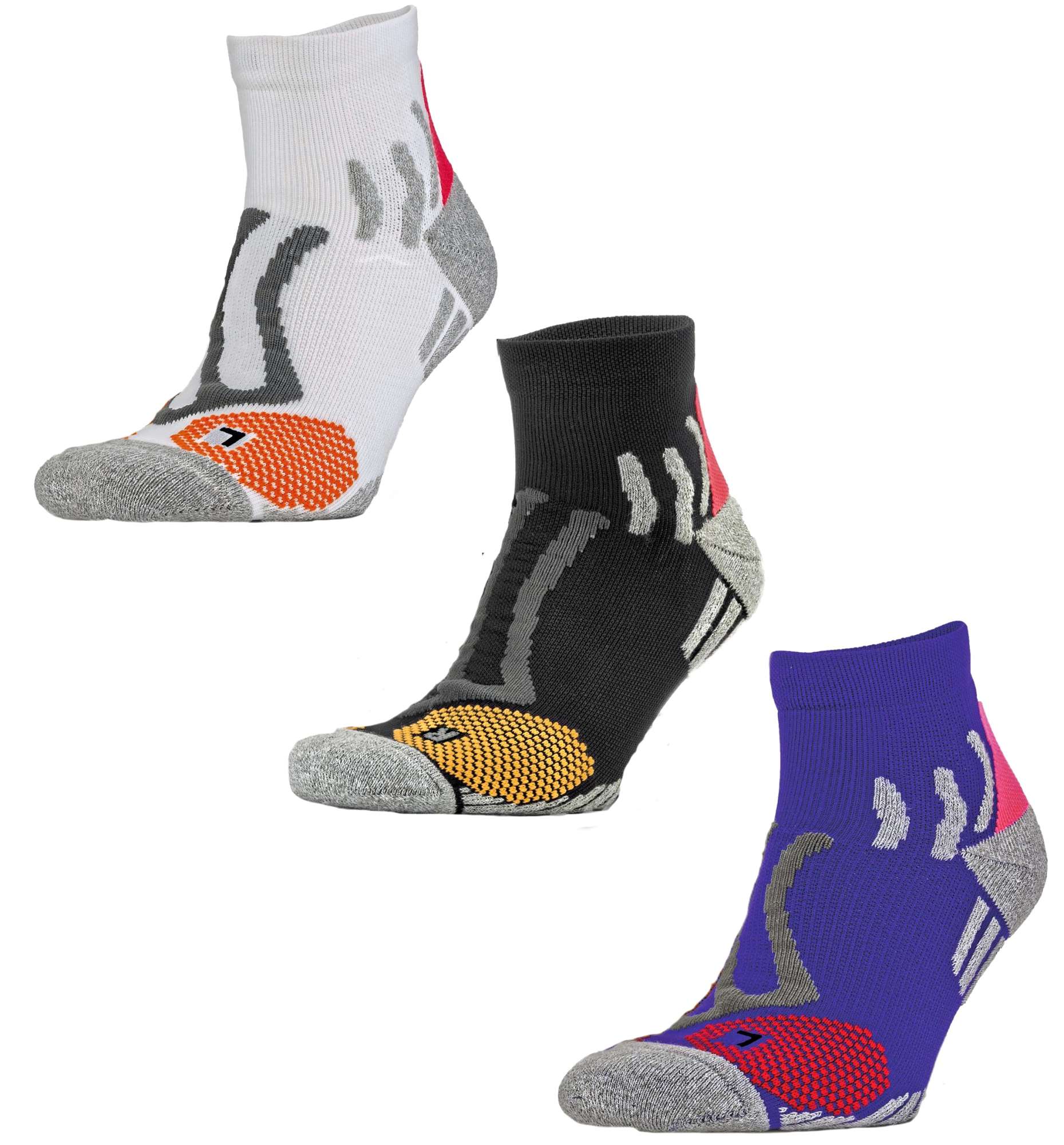 SPIRO Technische Kompressionssocken mit COOLMAX, Purple S/M, RT294