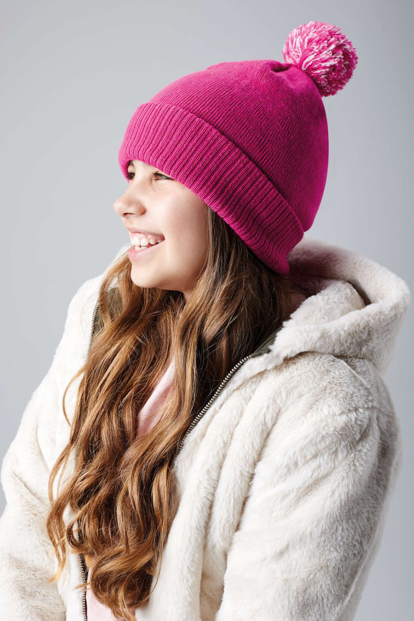Junior Snowstar® Beanie mit Bommel