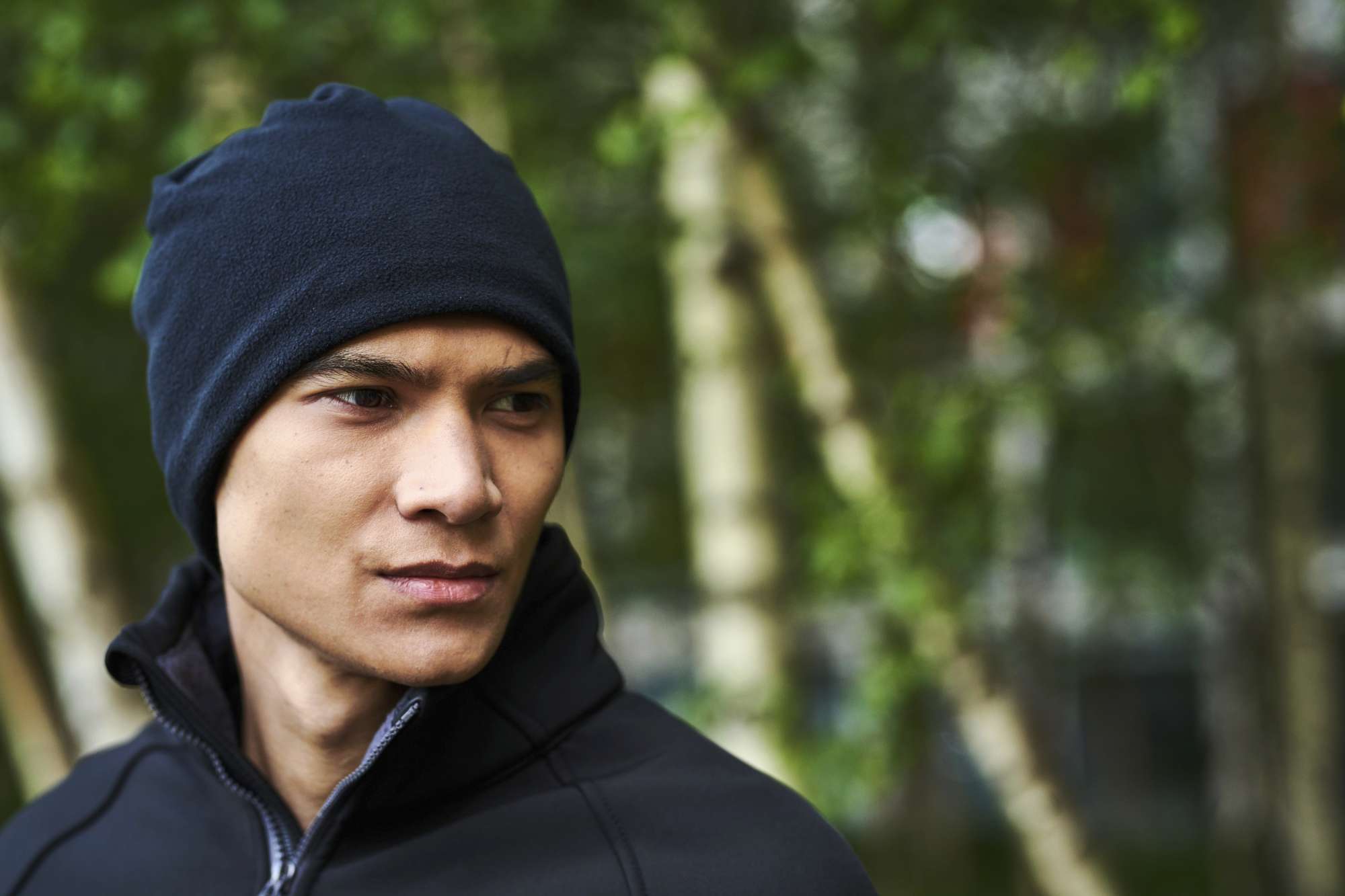 Thermomütze aus Microfleece mit Thinsulate