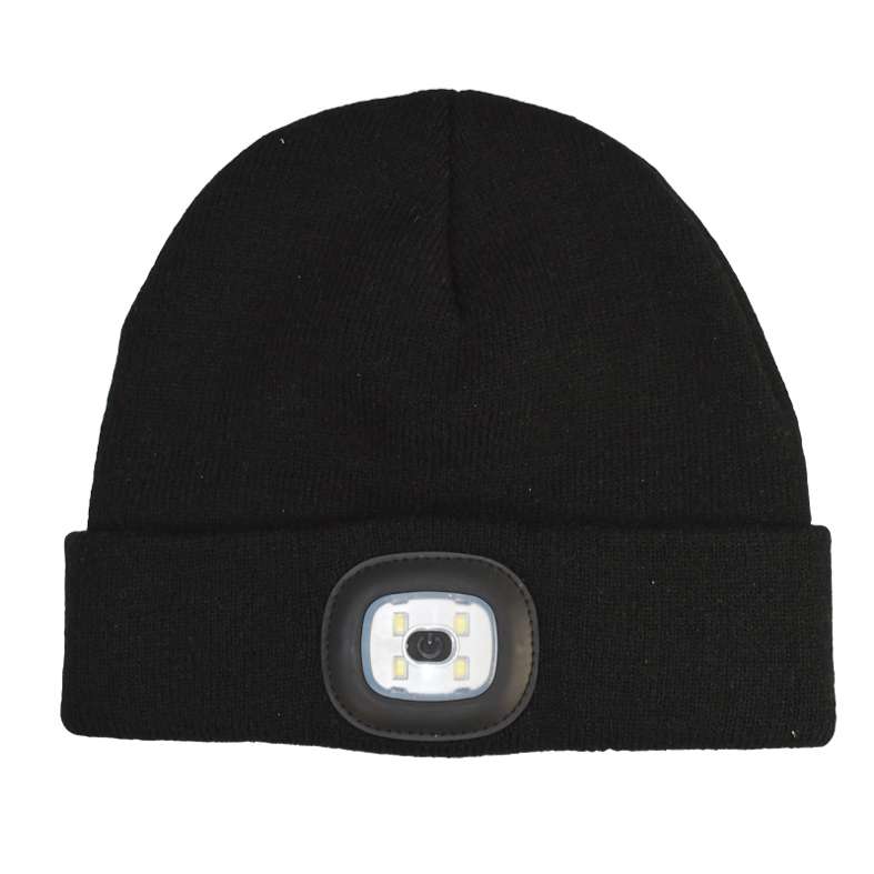 LED-Beanie mit integrierten Lichtern