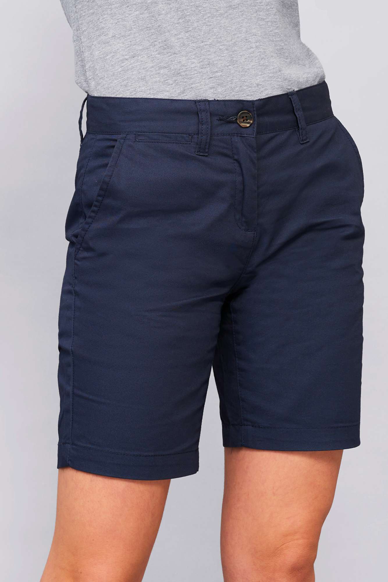 Chino Bermuda Shorts Jasper Baumwolle für Damen