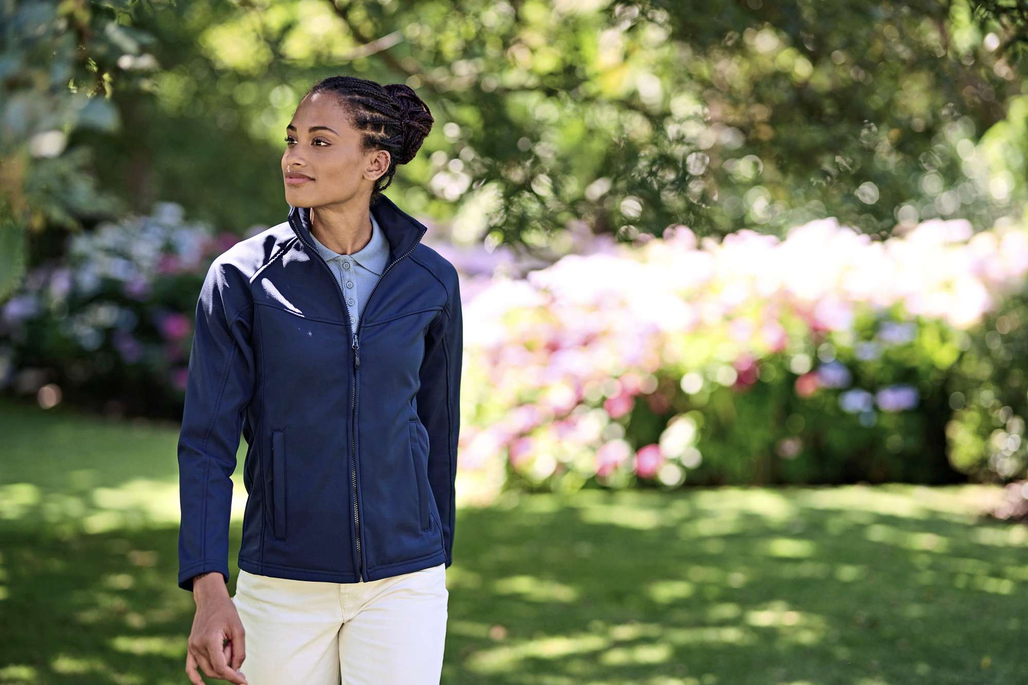 Uproar Softshell-Jacke mit Taschen für Damen