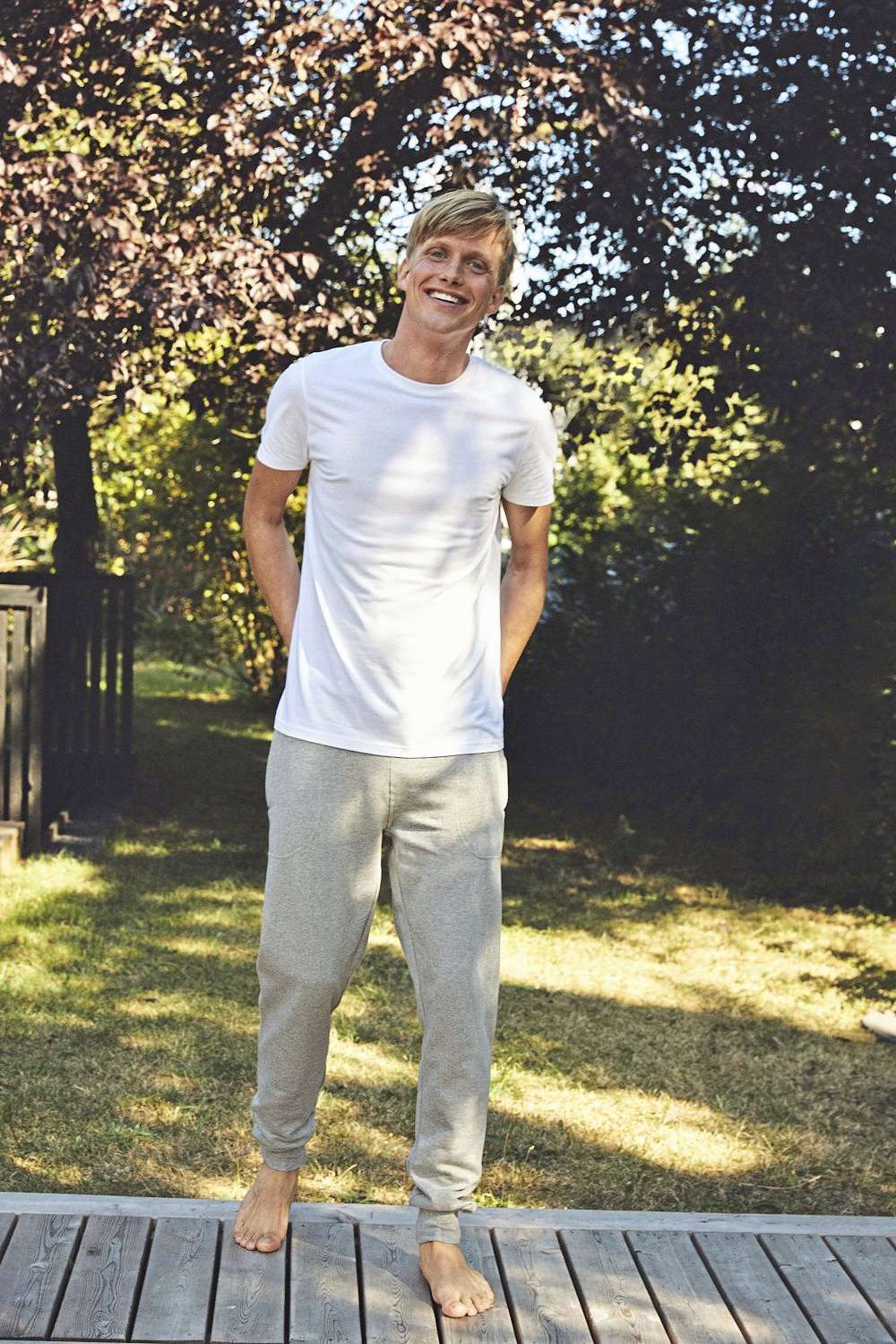 Neutral Bio-Baumwolle Sweatpants mit Reißverschlusstaschen, Navy XL, NE74002