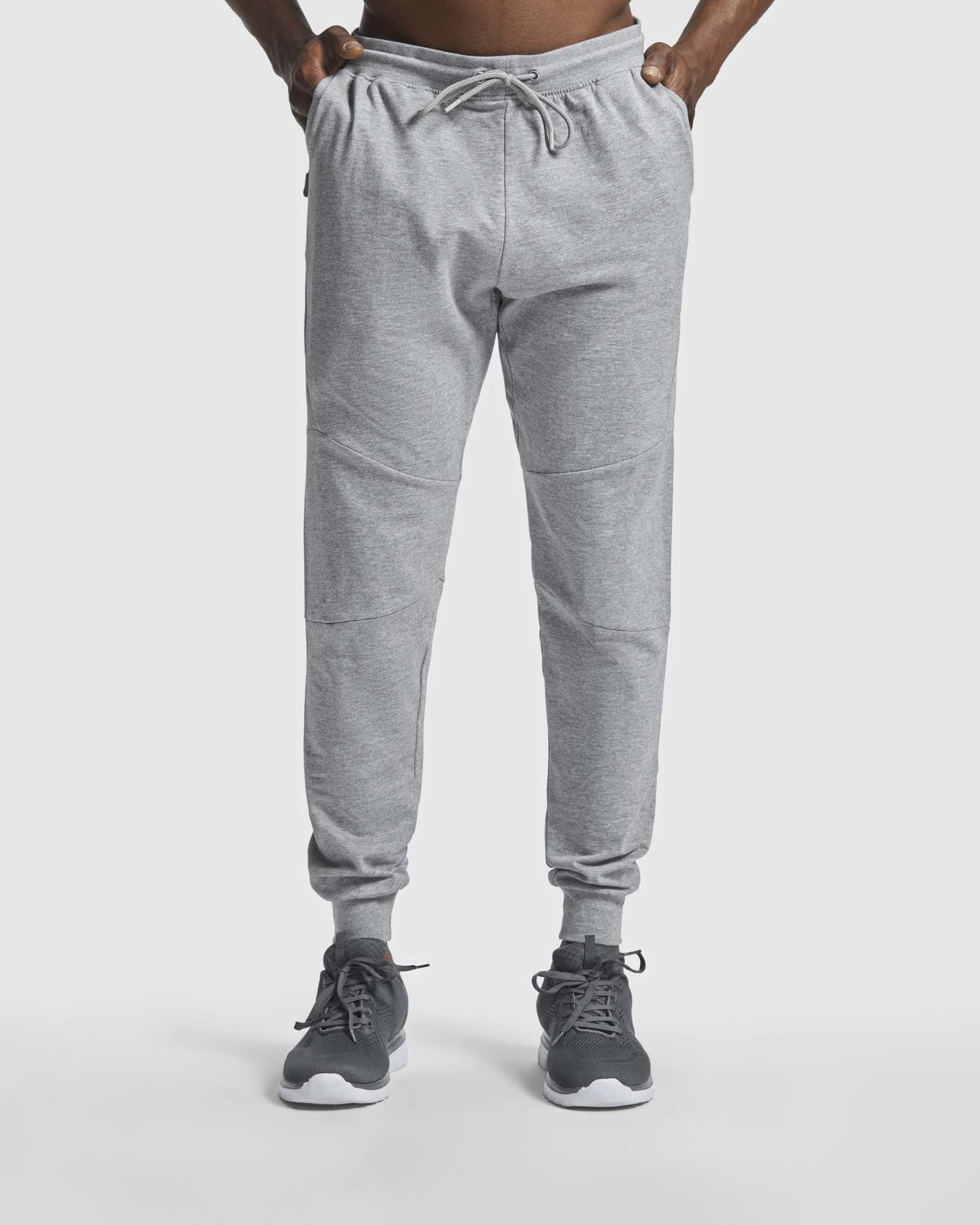 Roly Sport Sportliche Jogpant mit Kordelzug, Heather Grey 58 XL, RY0461
