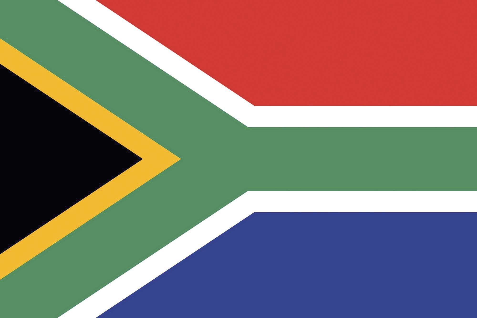 Südafrika Fahne 90x150 cm Polyester