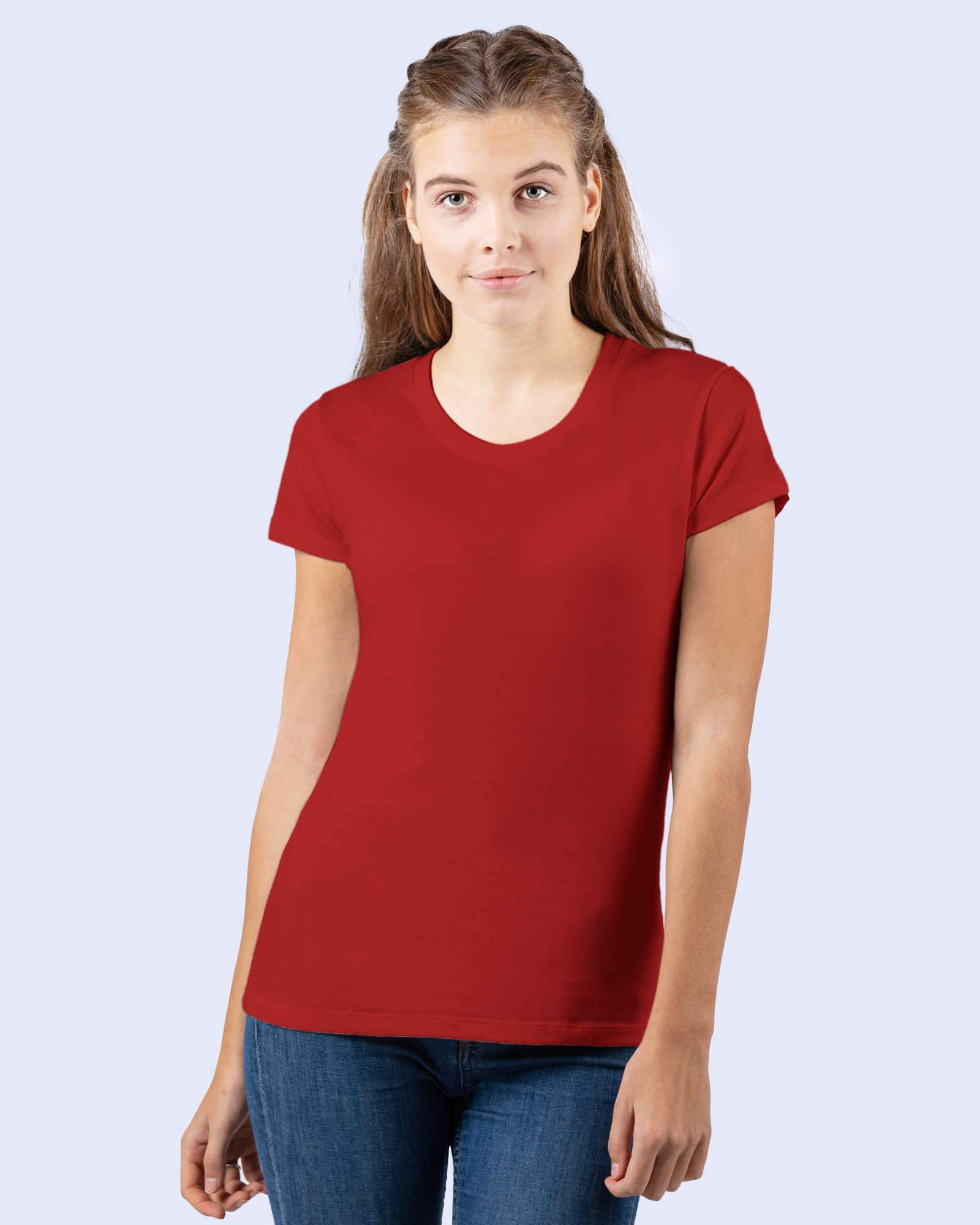 Starworld Lang geschnittenes Bio-Baumwolle T-Shirt, White L, SWGL2