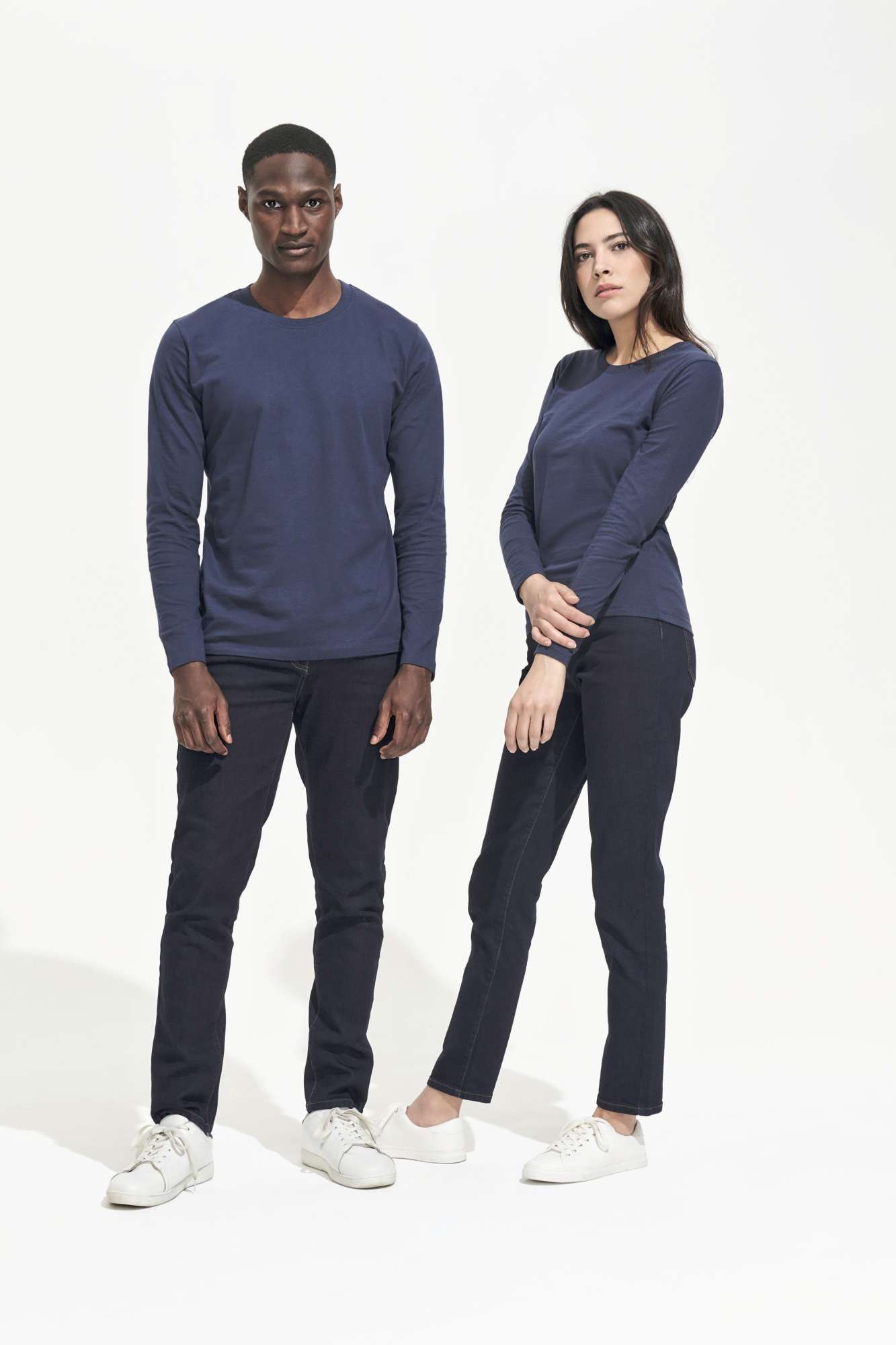 Langarm T-Shirt Imperial Baumwolle für Herren
