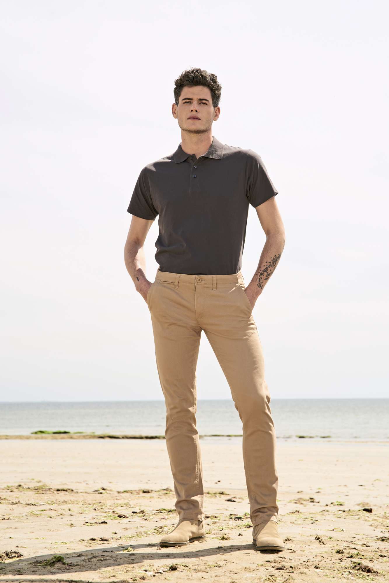 SOL´S Chinohose Jules Herren Länge 35, Black 40, L02120