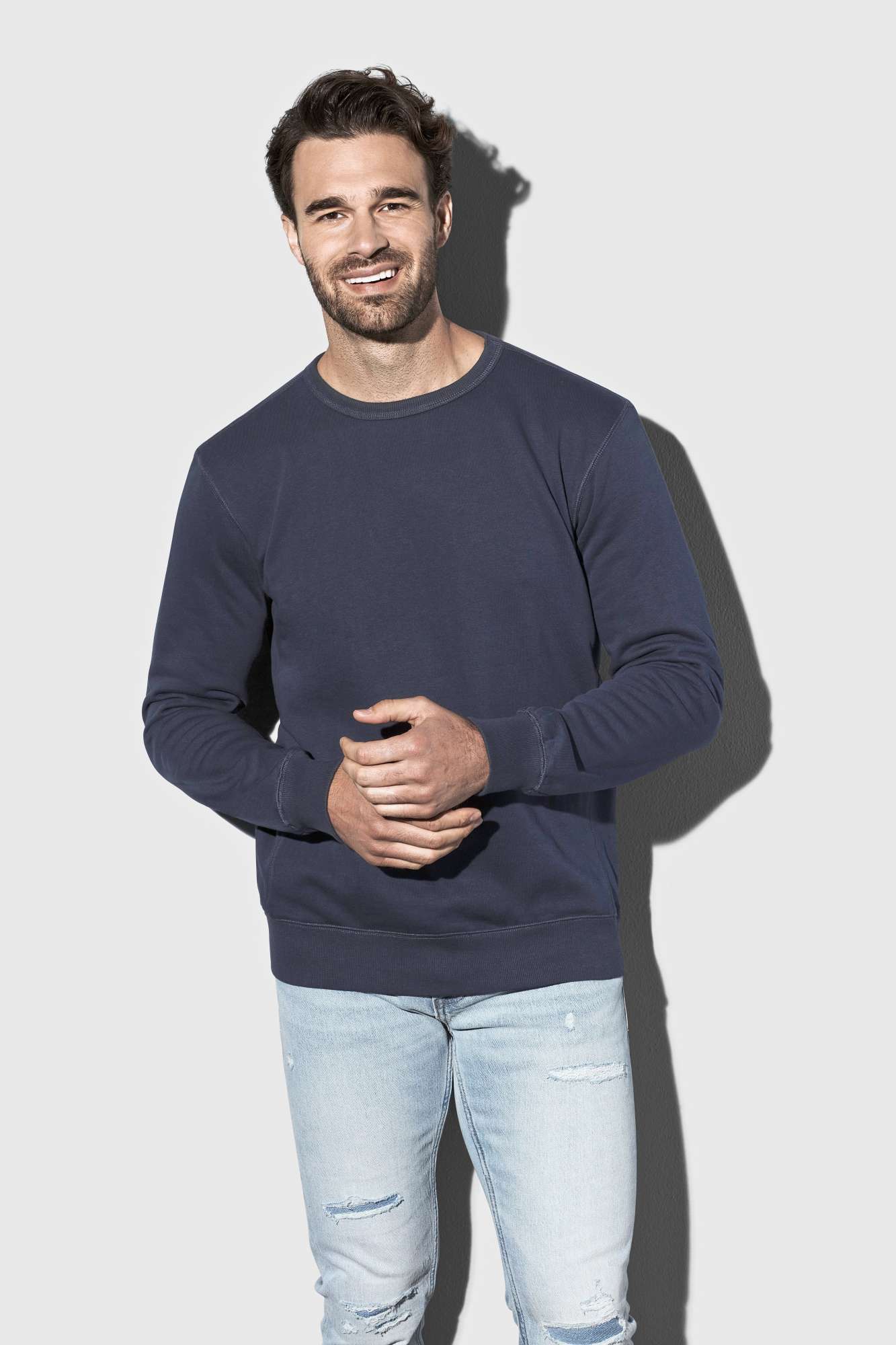 Sweatshirt Select mit breiten Ripp-Bündchen