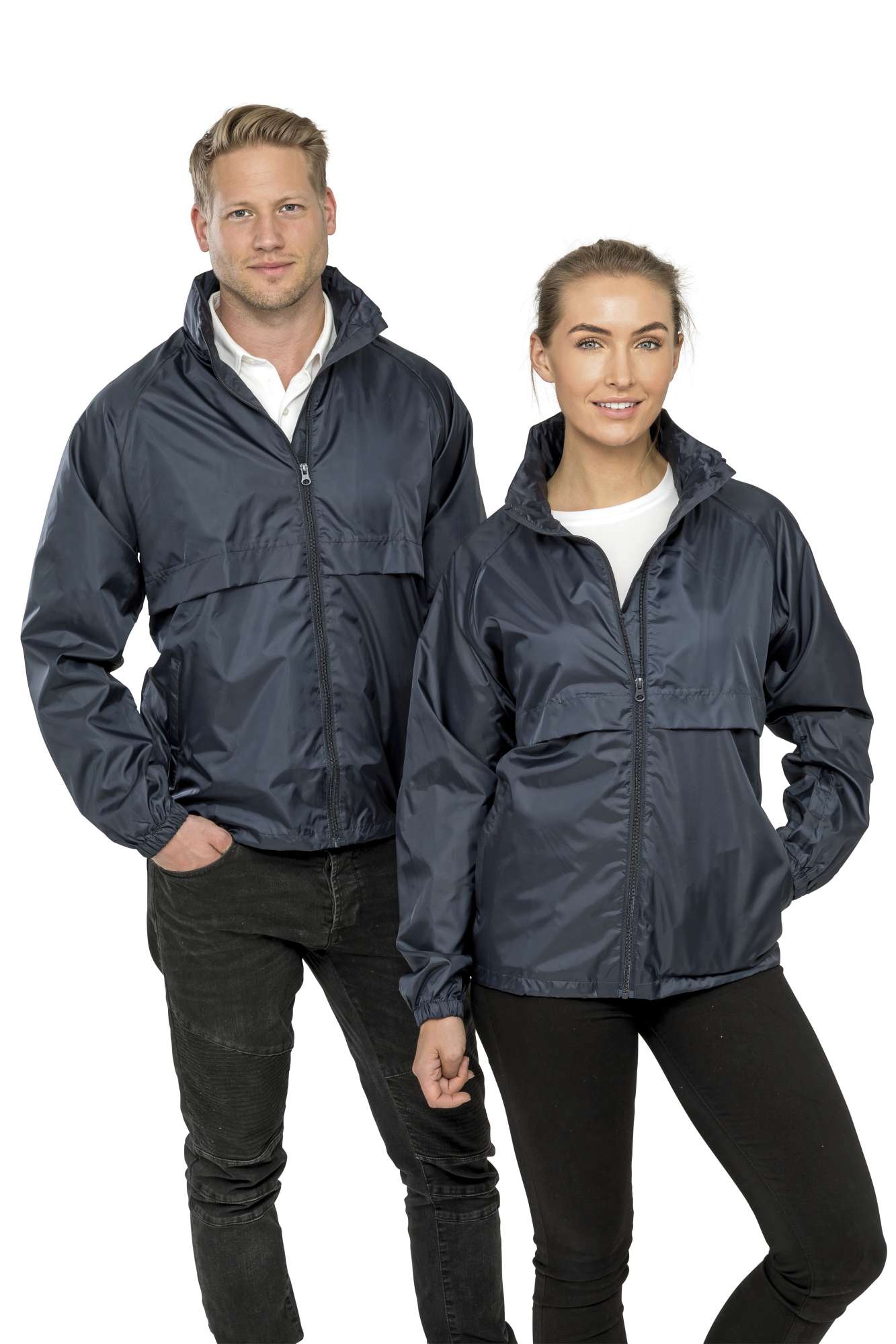 Leichte wasserdichte Outdoor-Jacke mit Kapuze