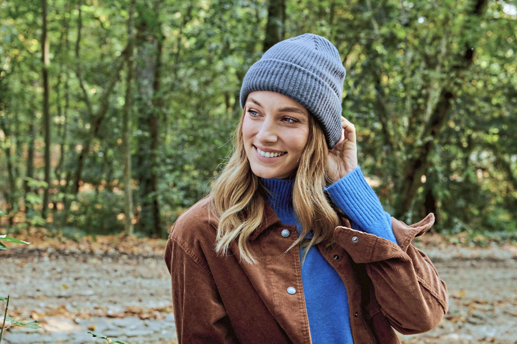 Atlantis Recycelter Polyester Bill-S Beanie, Navy One Size, AT126