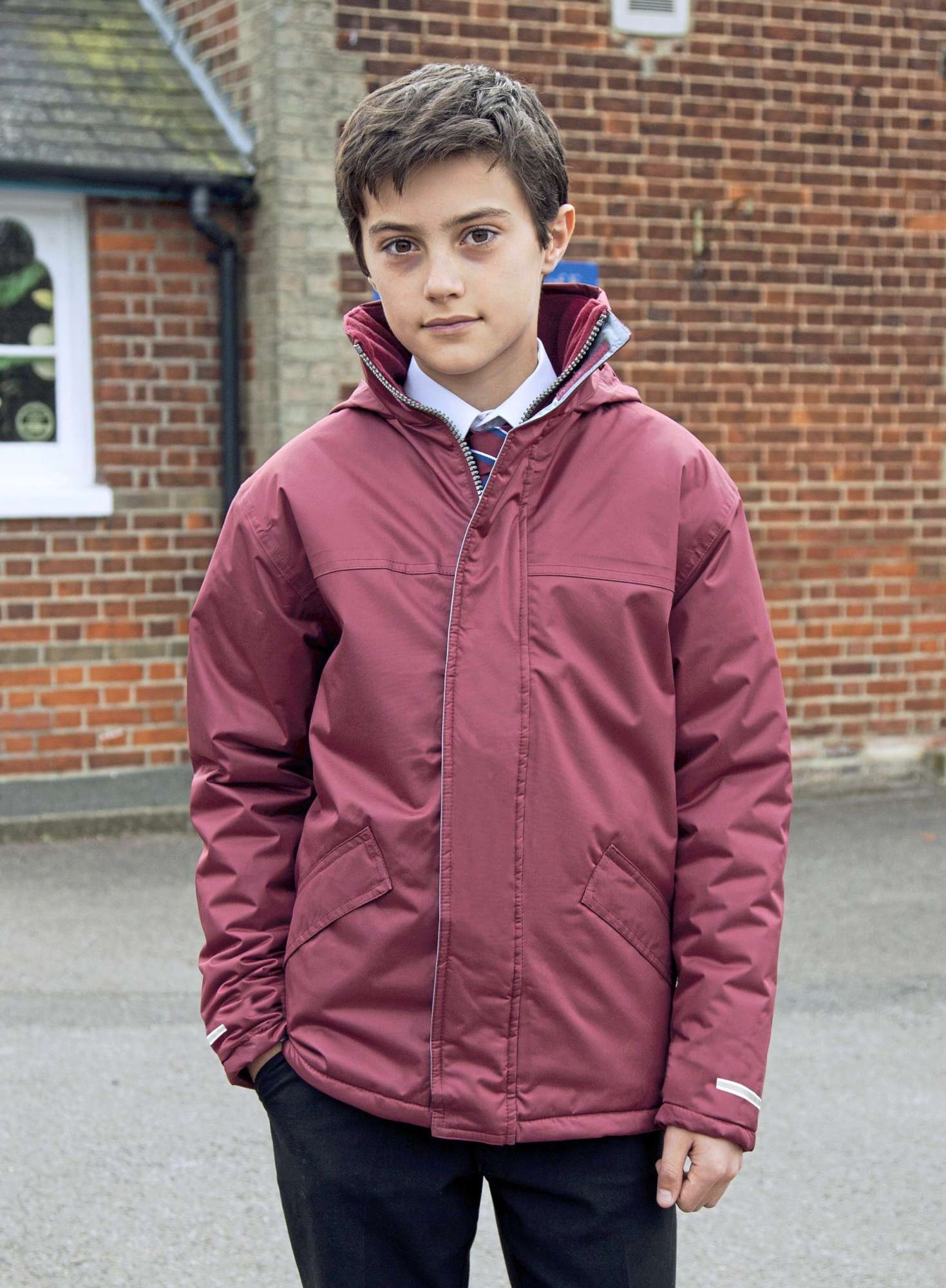 Wasserdichter Jugend Winter Parka mit Kapuze