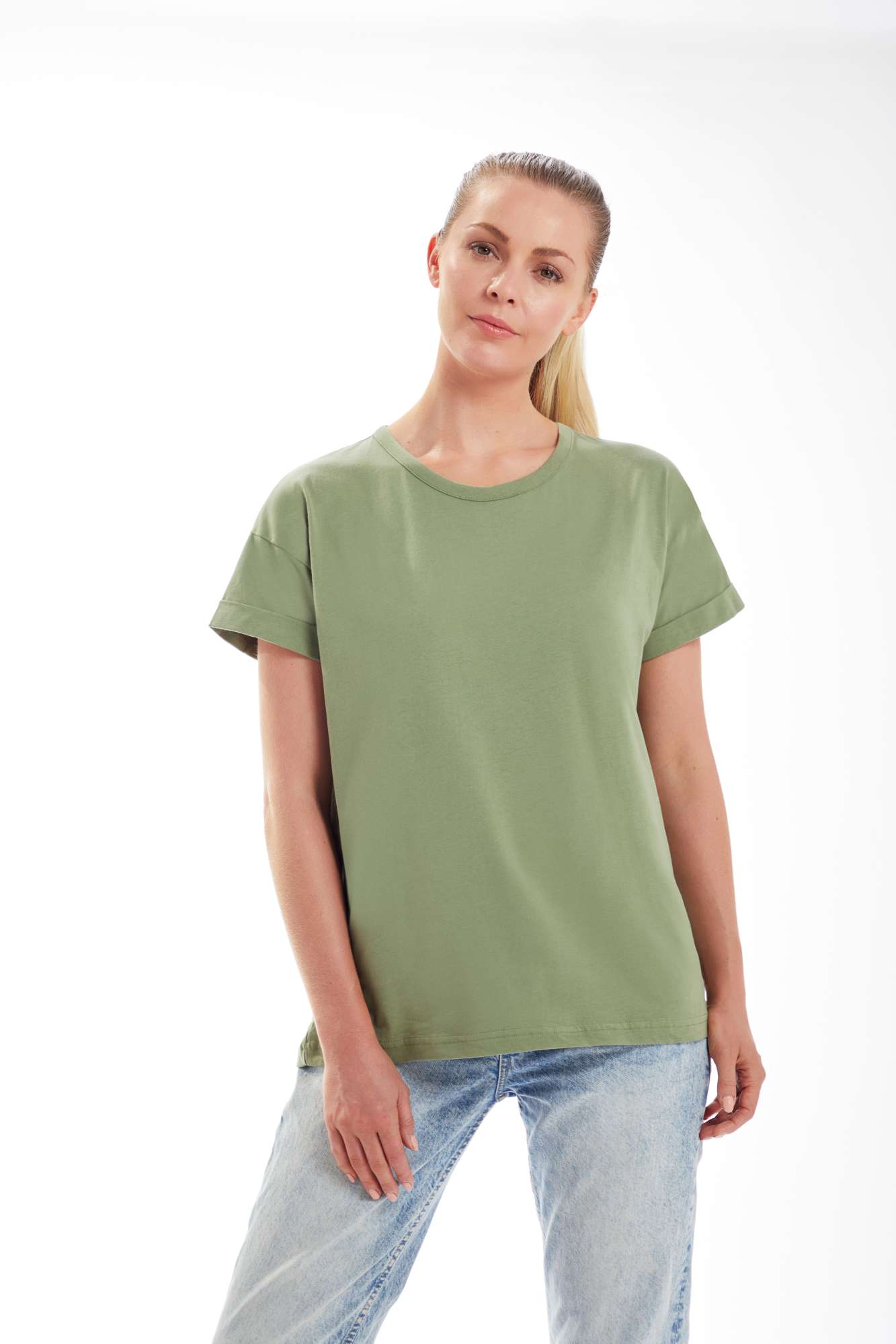 Mantis Boyfriend T-Shirt aus Bio-Baumwolle