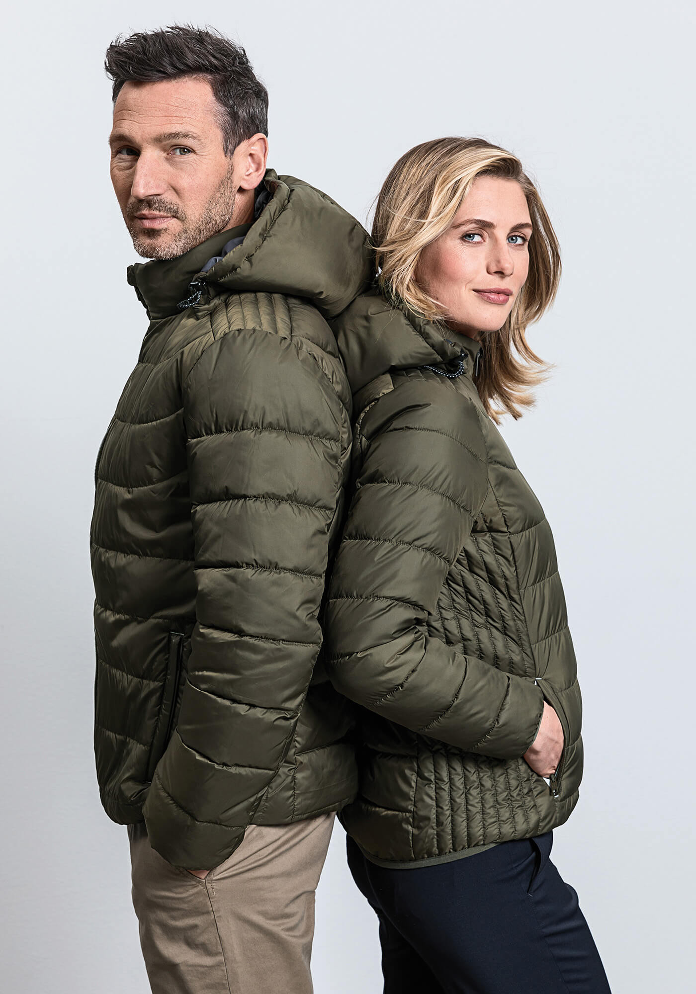 Nano-Kapuzenjacke mit nachhaltiger Wattierung für Damen