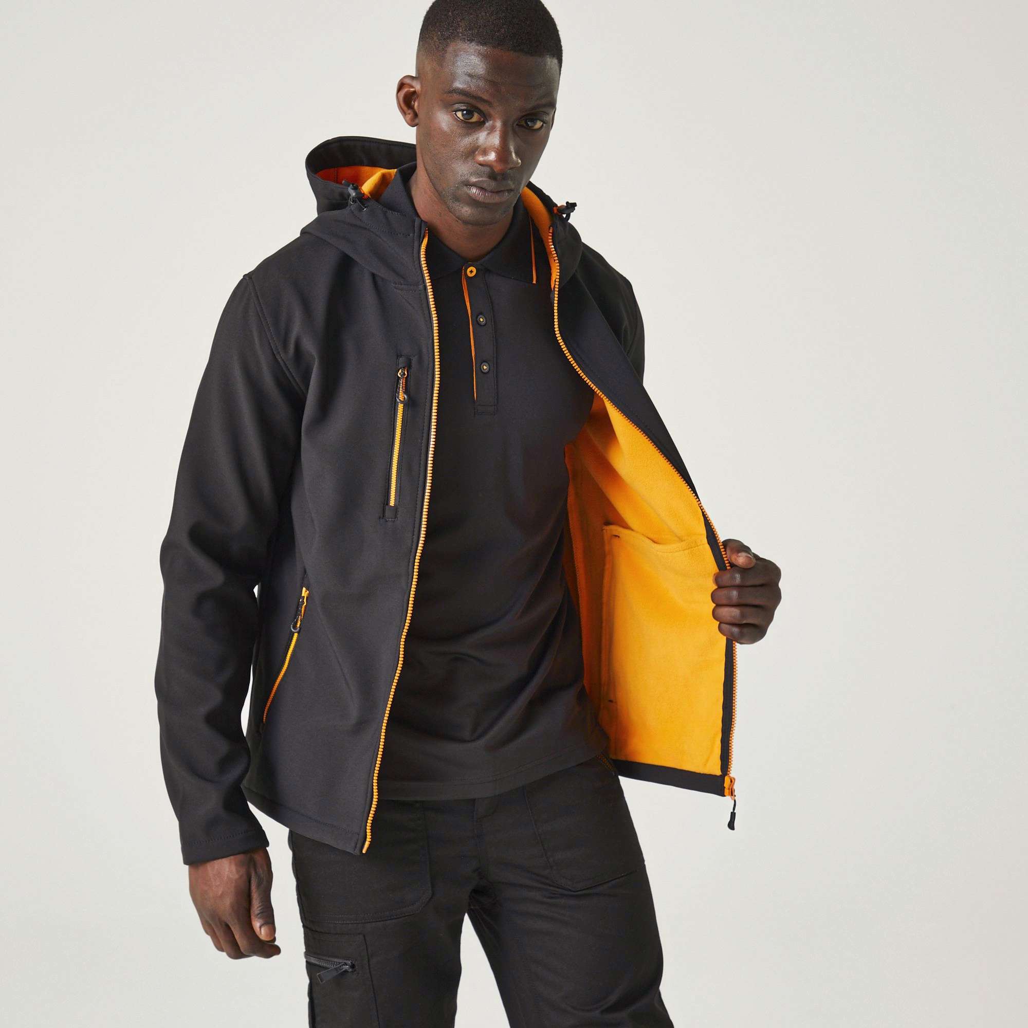 Navigate 2-Layer Softshelljacke mit Kapuze