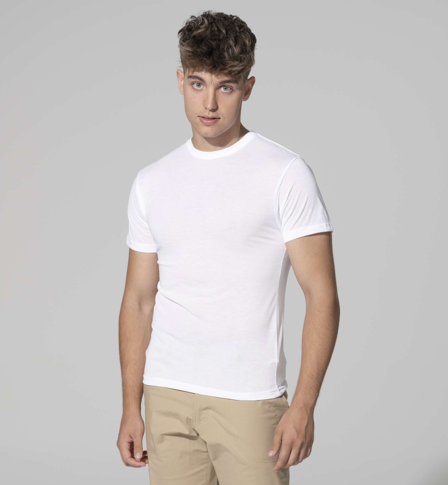 Männer Sublimations T-Shirt Weiß 150 g/m²
