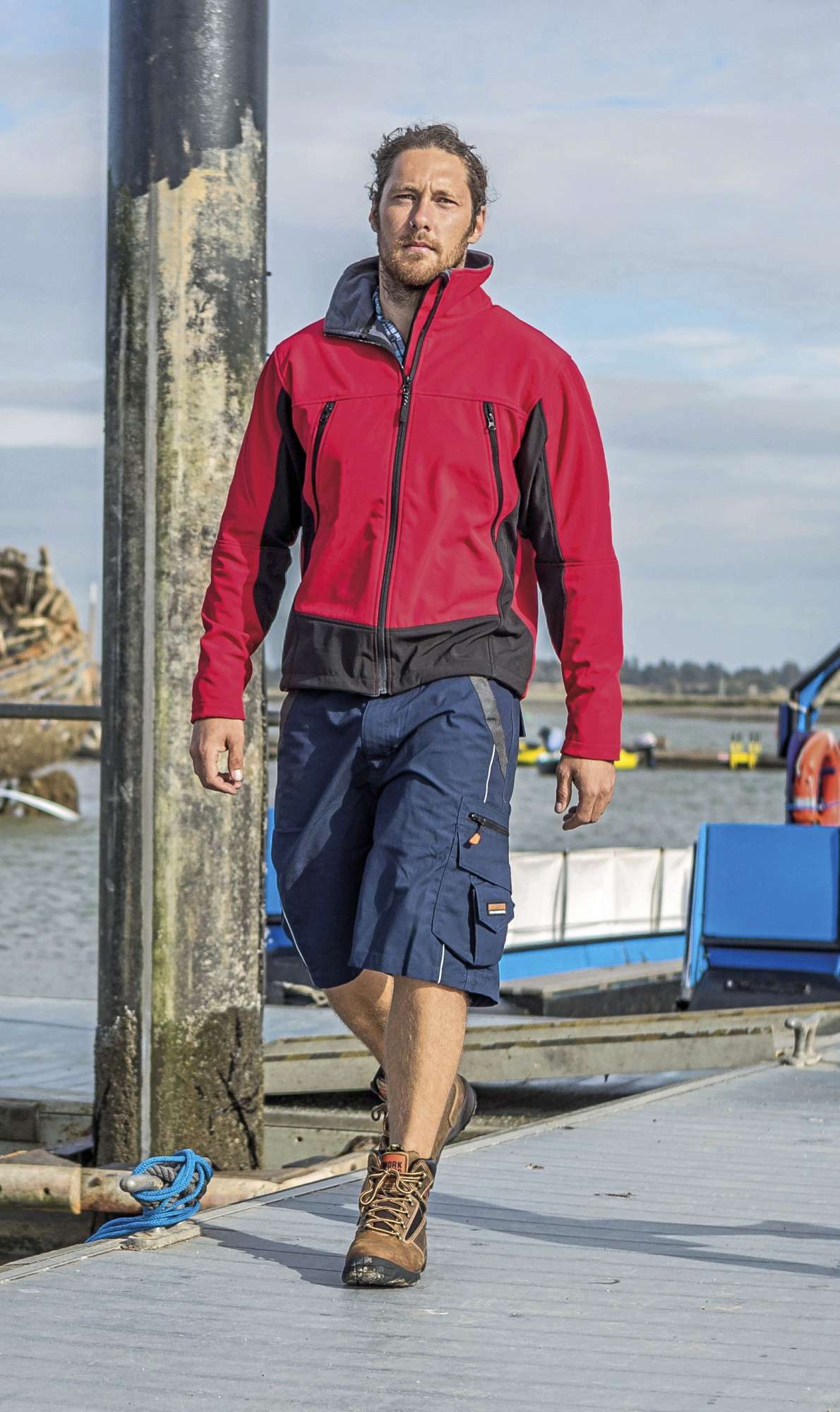 Result Activity Softshell Jacke mit Fleece