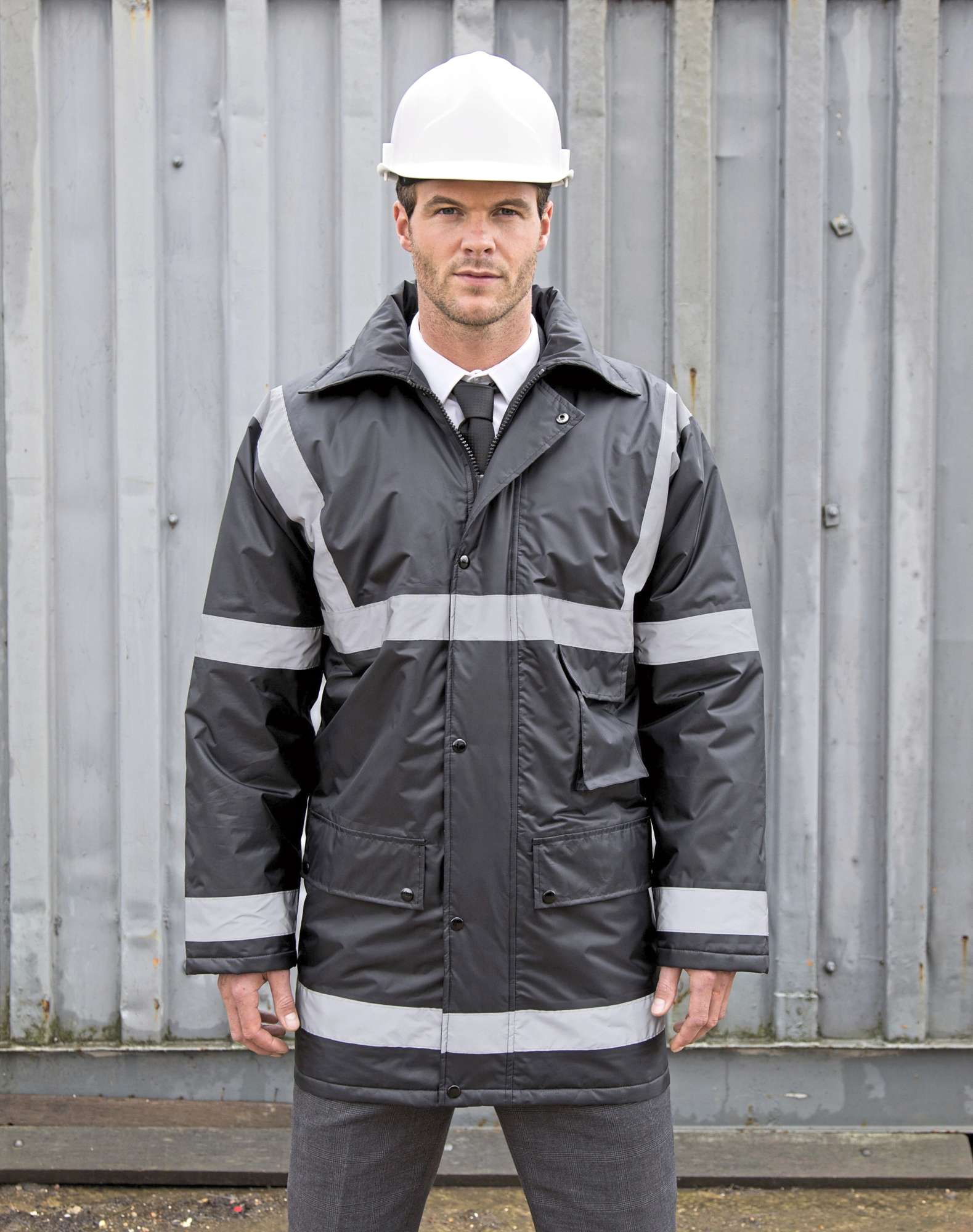 Management Coat mit wärmendem Futter