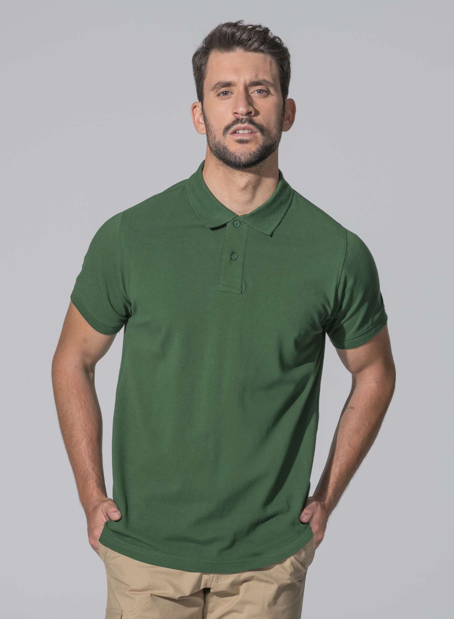 Poloshirt Regular Fit Piqué für Herren