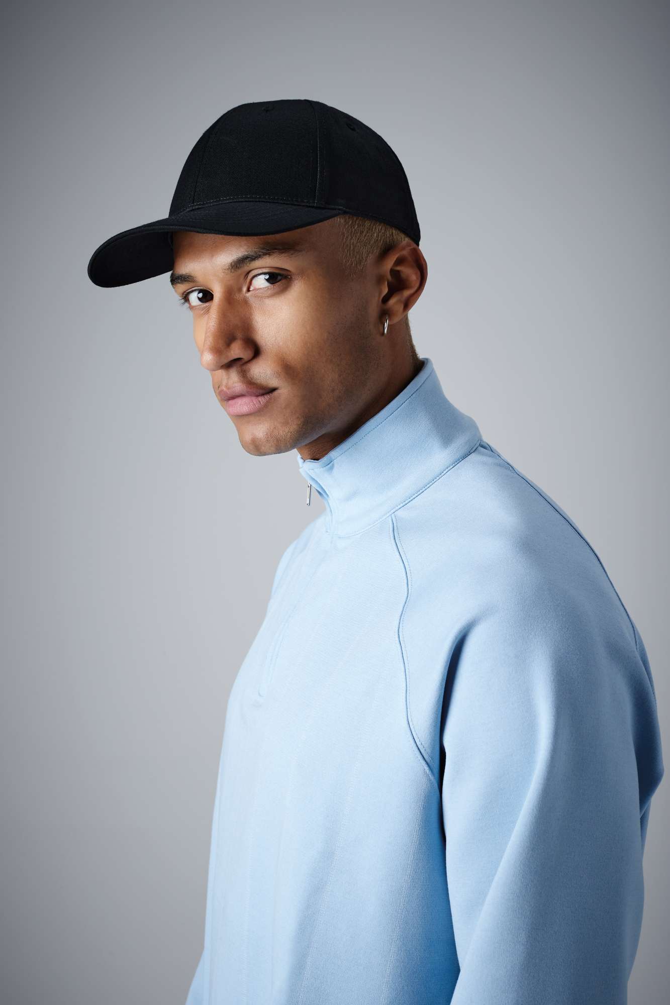 6-Panel Snapback aus Polyester-Baumwolle