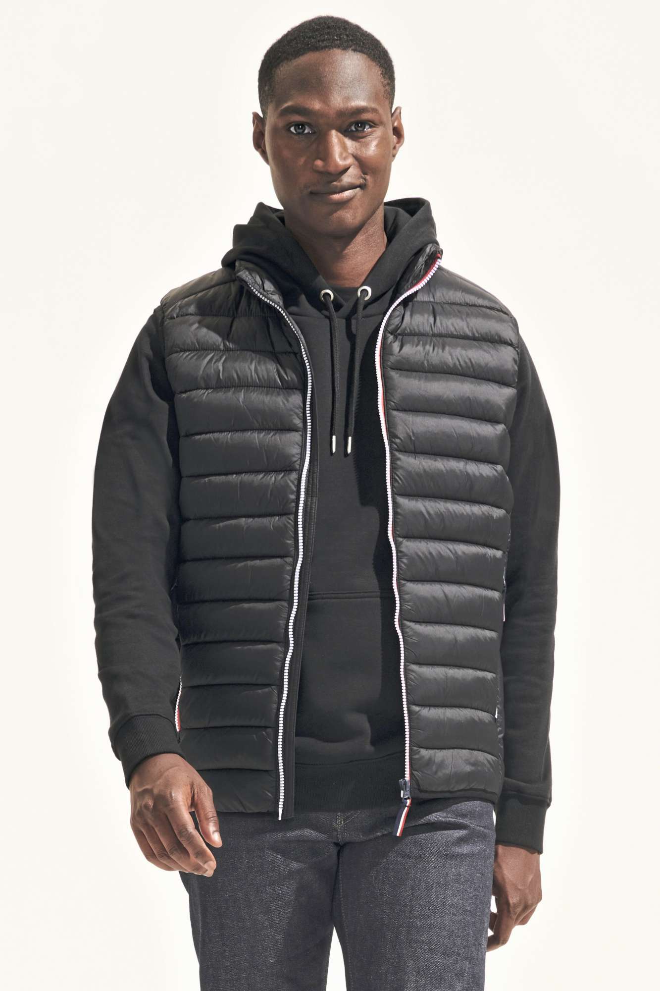 SOL´S Bodywarmer aus 90% Daunen für Herren, Black XL, L02916