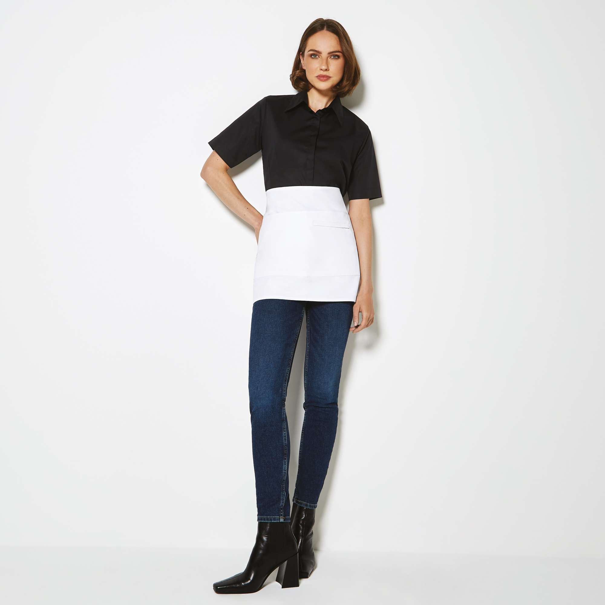 Tailored Fit Hemd Kurzarm für Damen