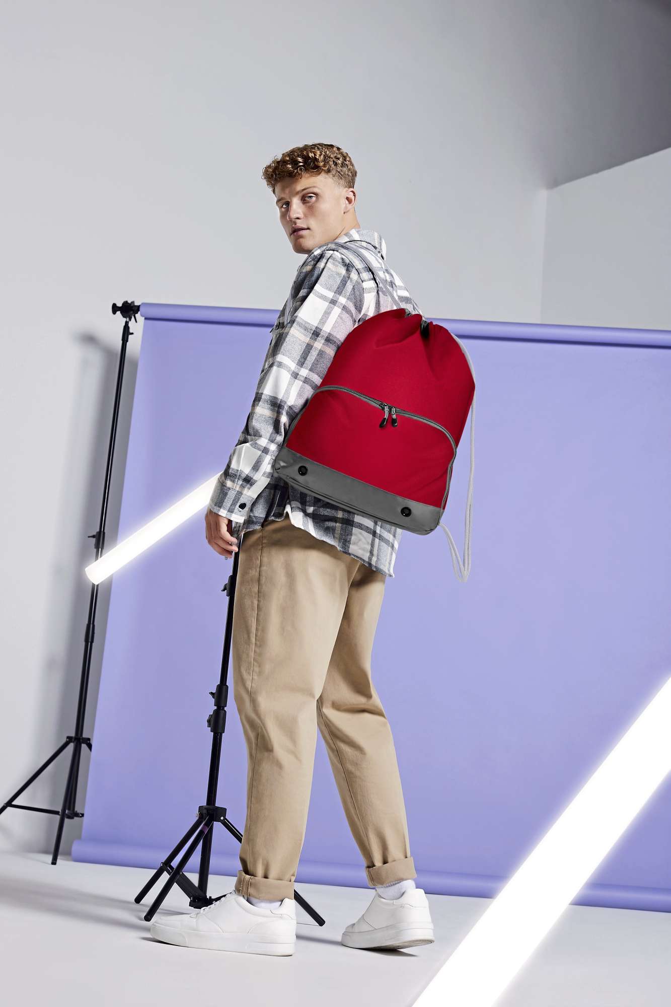 Wasserdichter Athleisure Gymsac mit Fächern