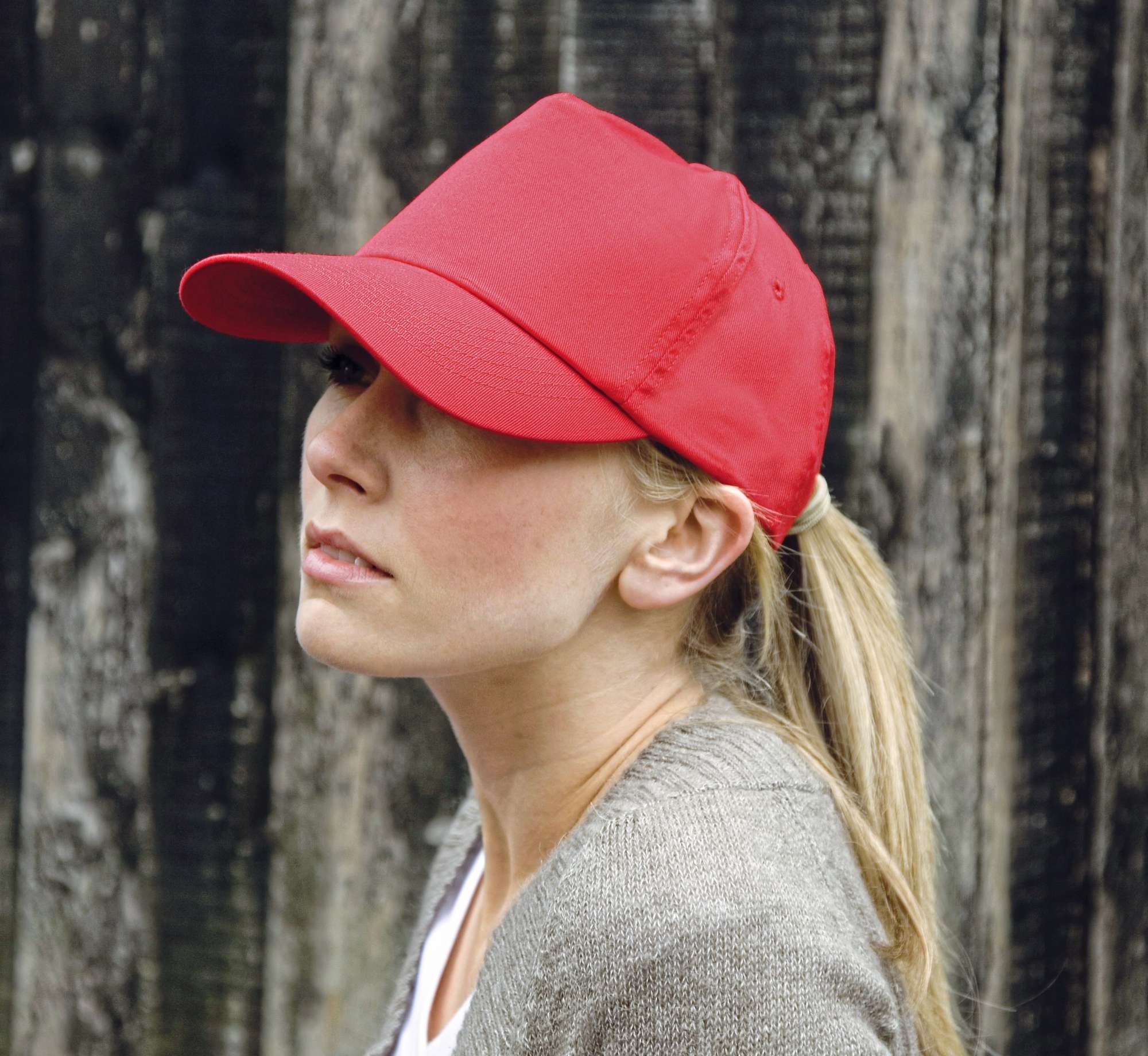 Result Headwear Baumwoll-Cap mit 5-Panel-Design, Bottle Regular, RH05