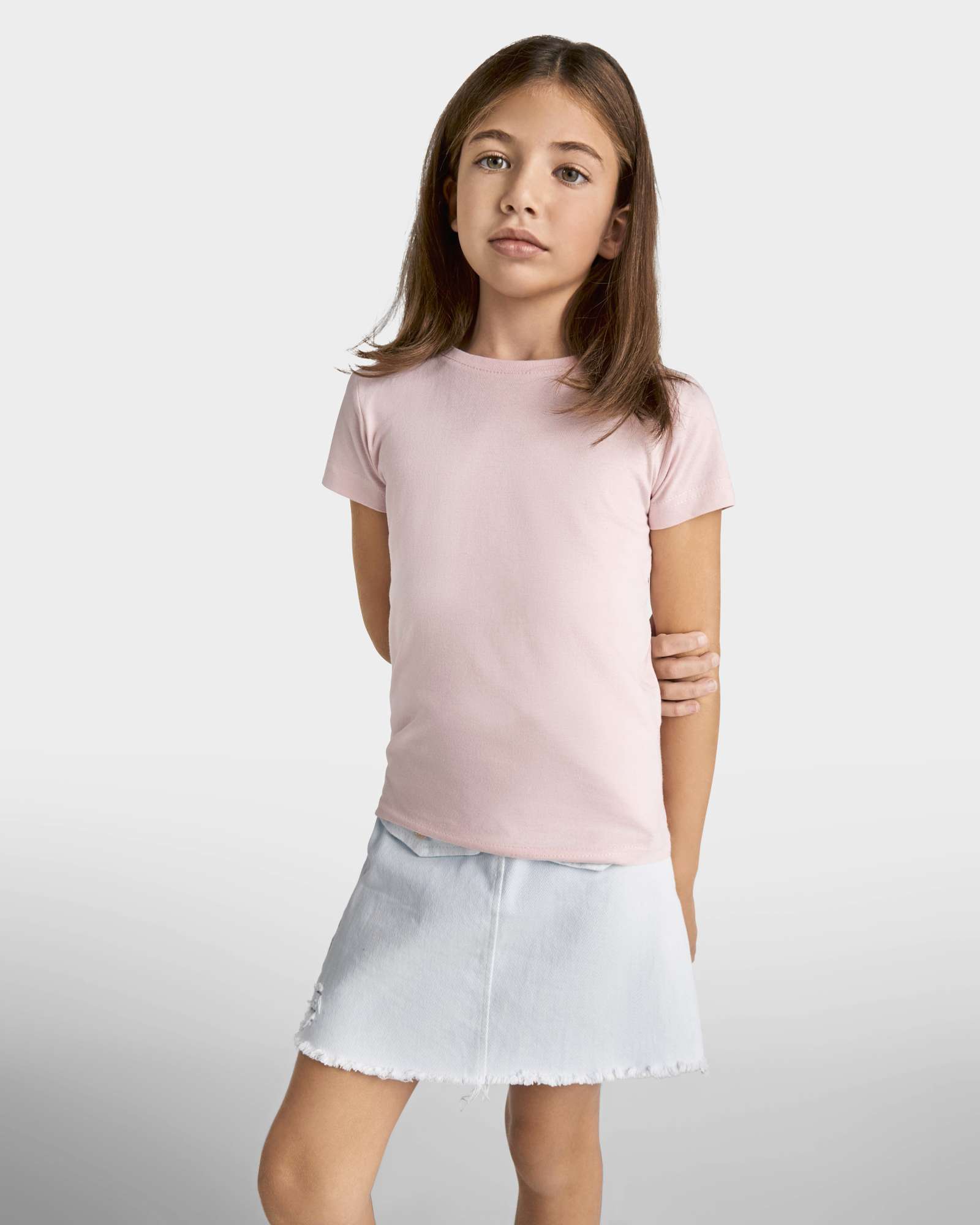 Roly Girls Jamaica T-Shirt Baumwolle, Rosette 78 1/2 Jahre, RY6627K