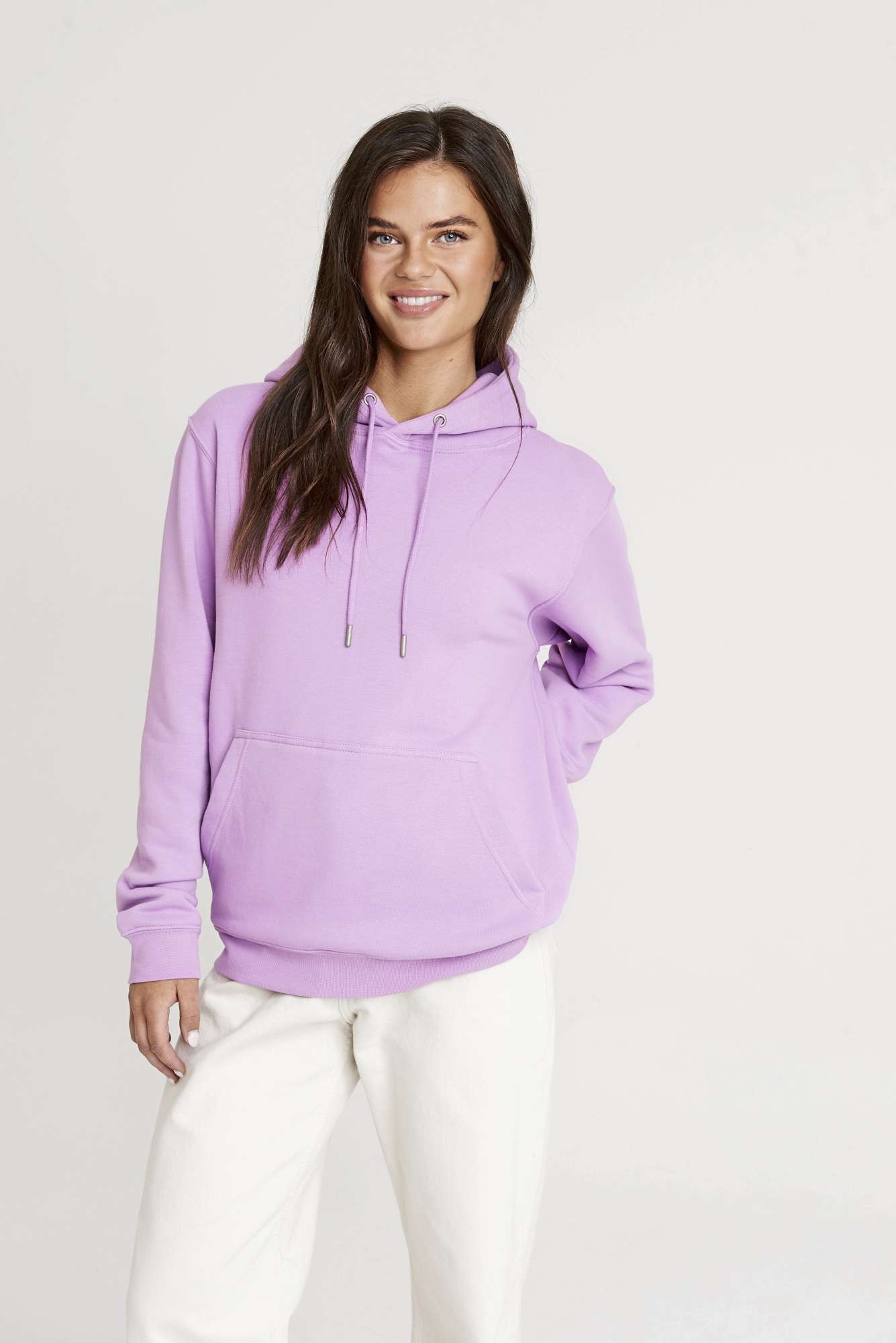 Just Hoods Bio-Baumwoll-Hoodie Sustainable 2022 Kollektion, Sky Blue S, JH201