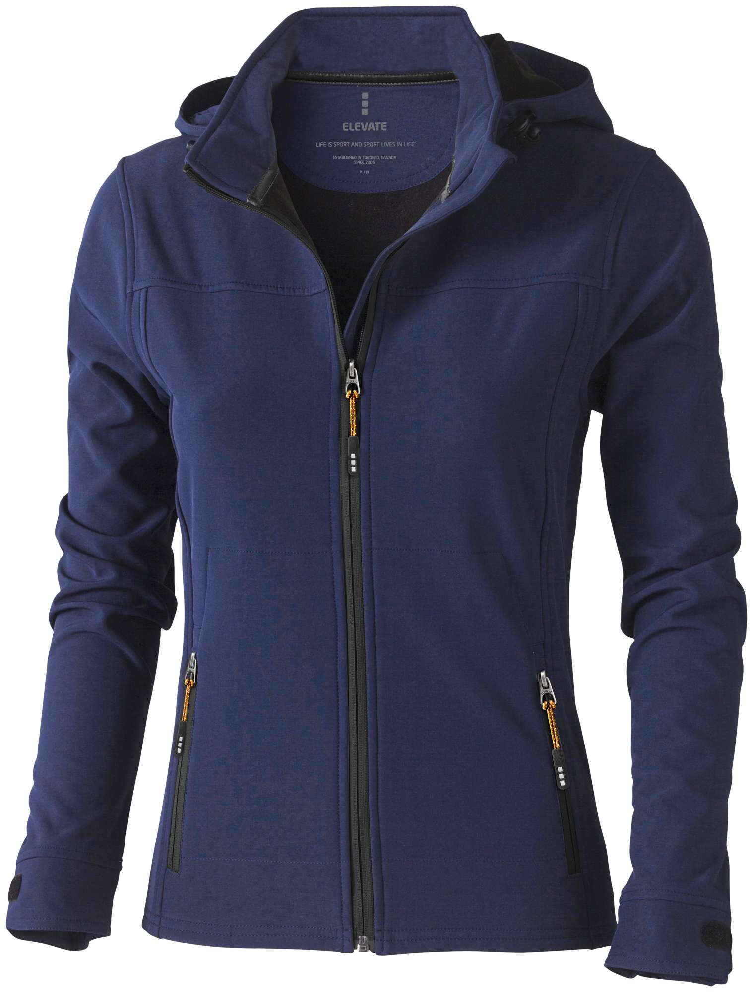 Softshell-Jacke Langley mit Kapuze für Damen