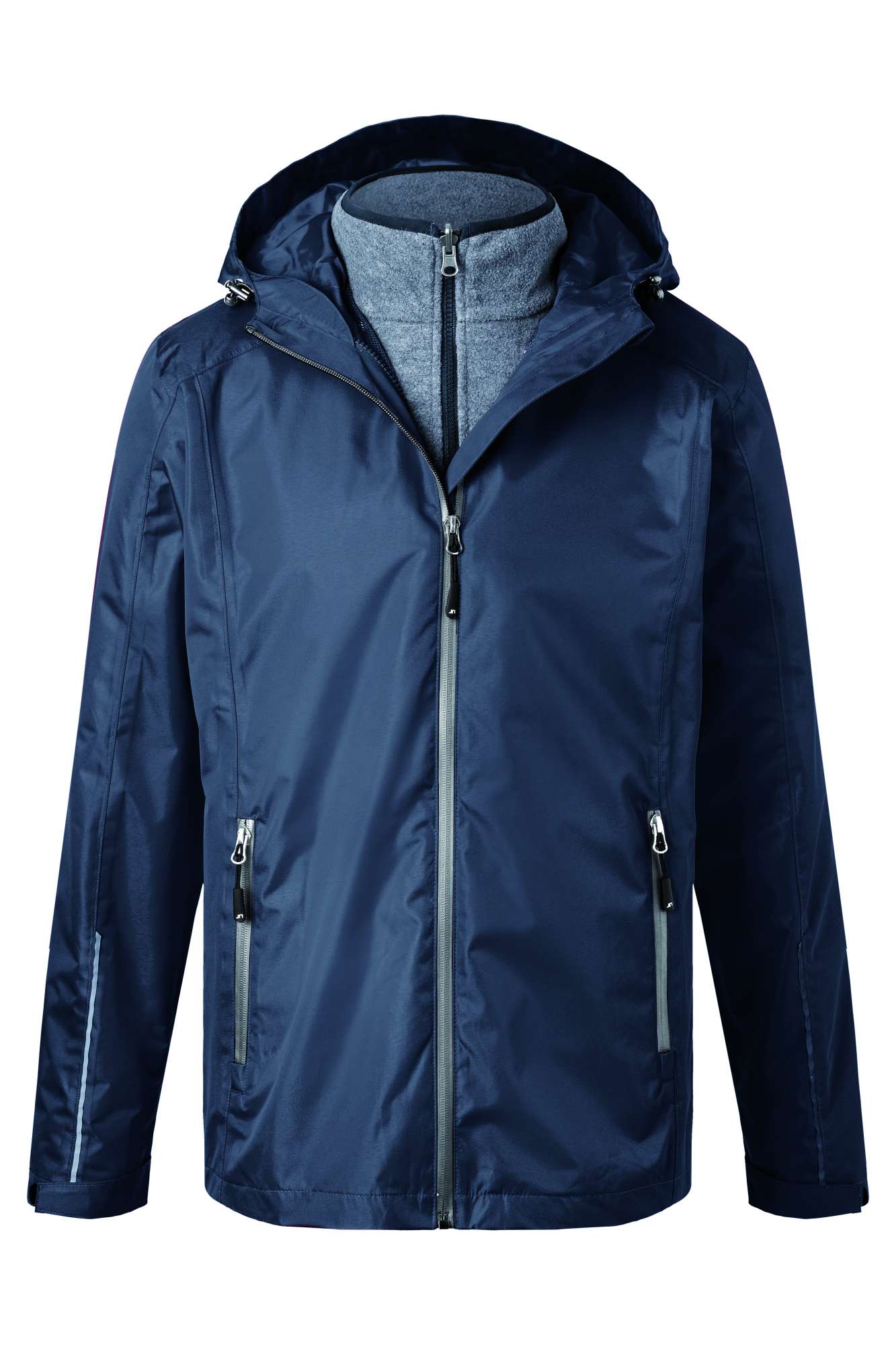 3-in-1-Jacke mit Fleece-Innenjacke für Herren