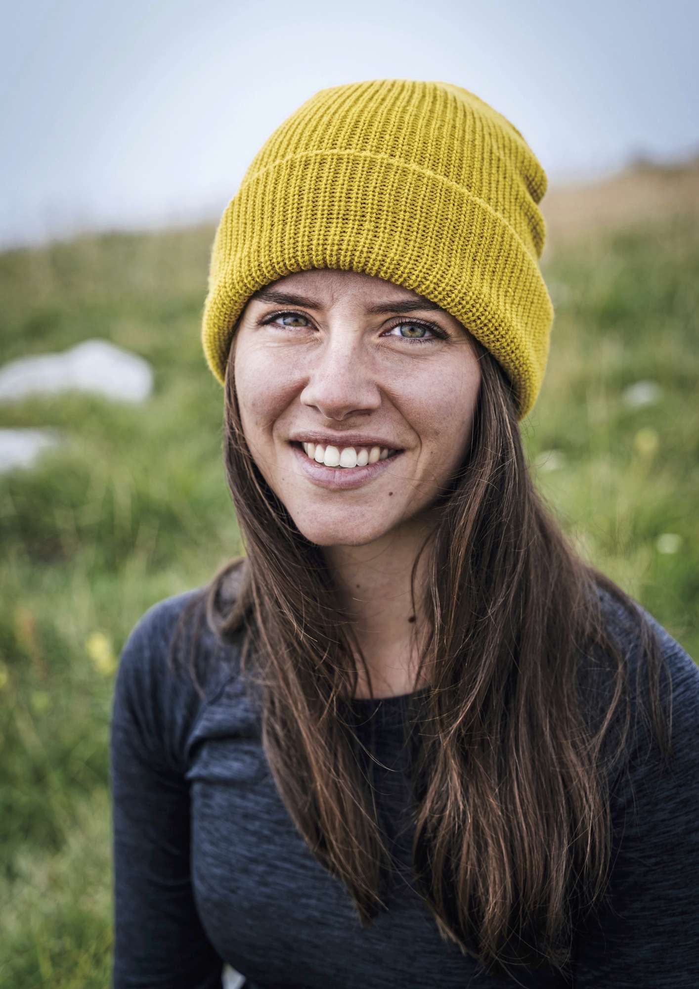 Woolly Beanie aus Wolle-Polyacryl-Mix