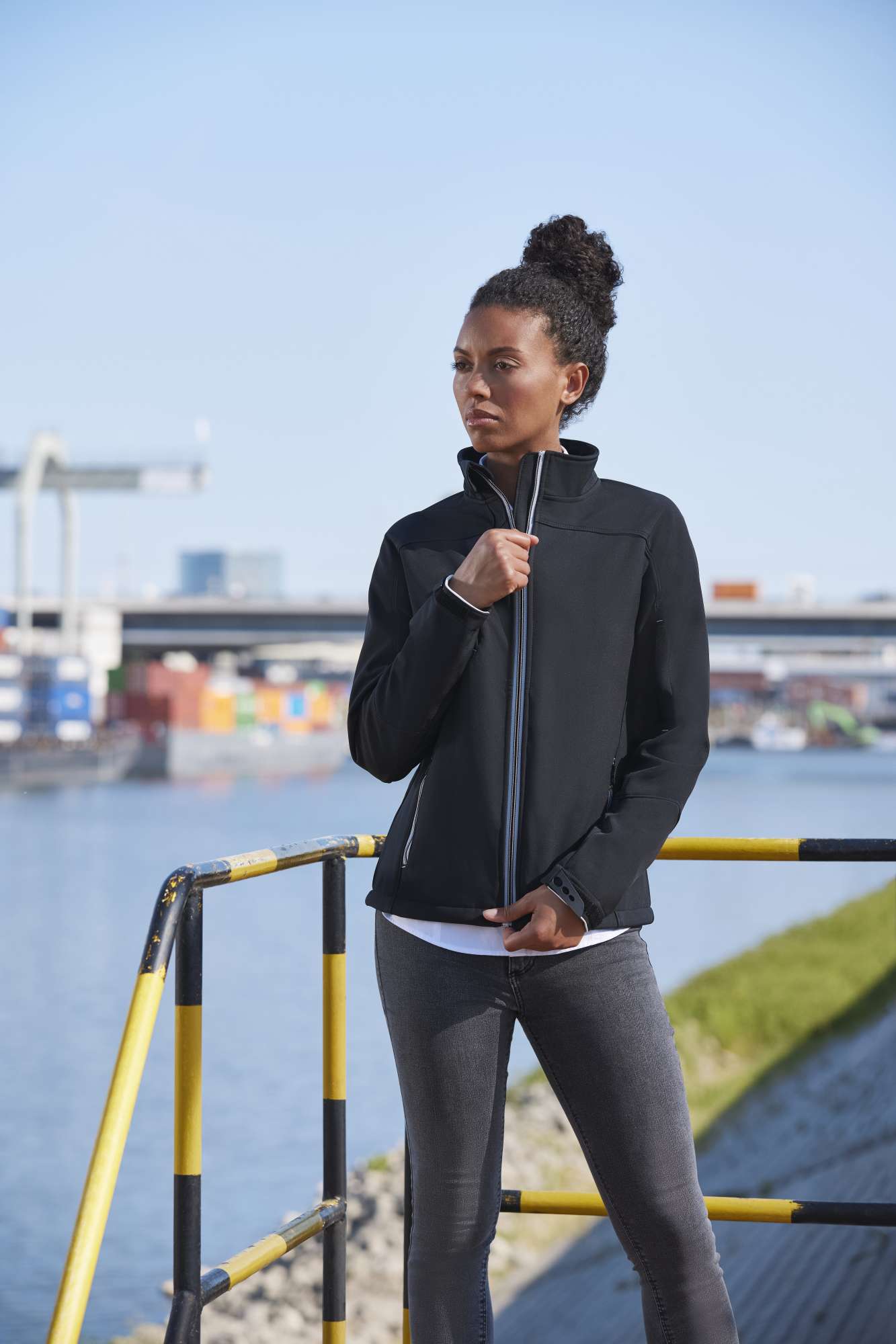 Softshell-Jacke mit Bionic-Finish® für Damen