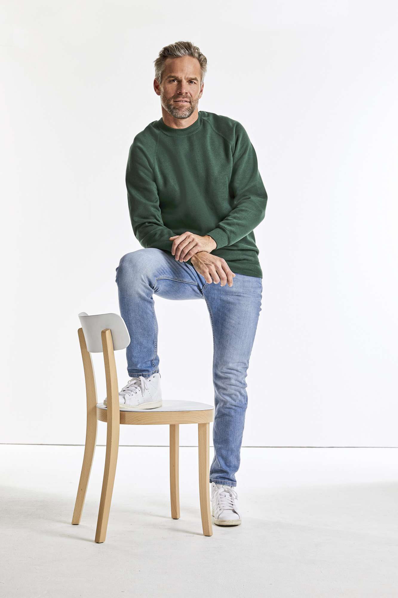 Fleckenabweisendes Raglan-Sweatshirt 295 g/m²