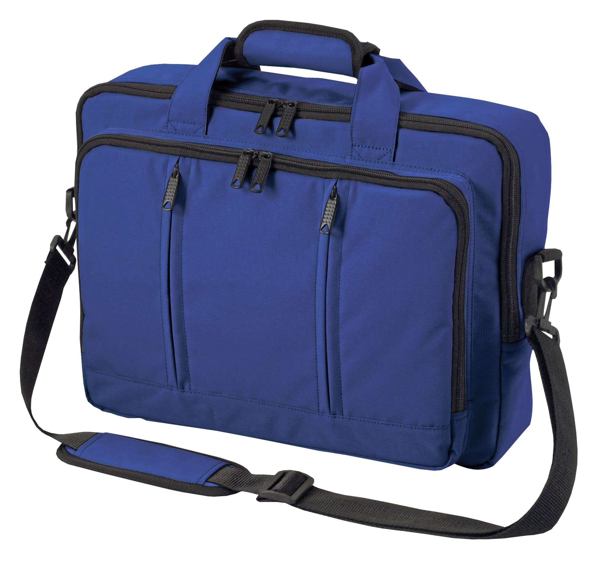 Halfar Laptop-Rucksack Economy aus Mini-Ripstop-Polyester, Grey 39 x 27 x 14 cm, HF2765