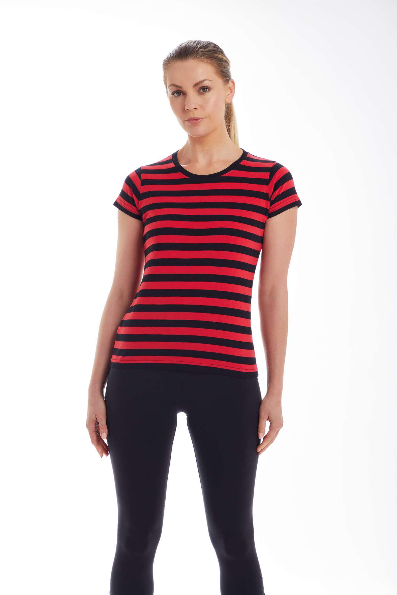 T-Shirt mit Streifenmuster für Damen
