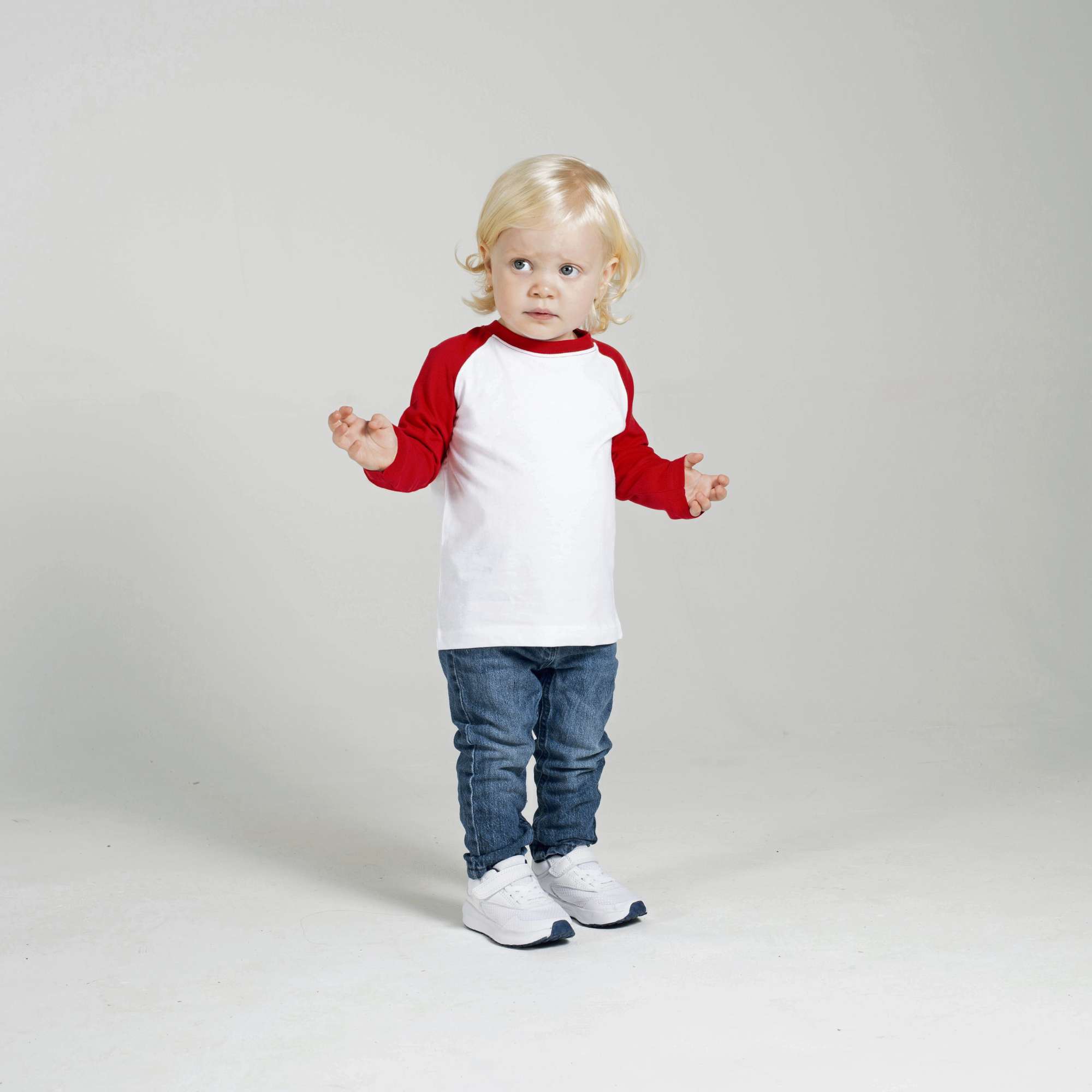 Langärmliges Baseball-T-Shirt für Babys