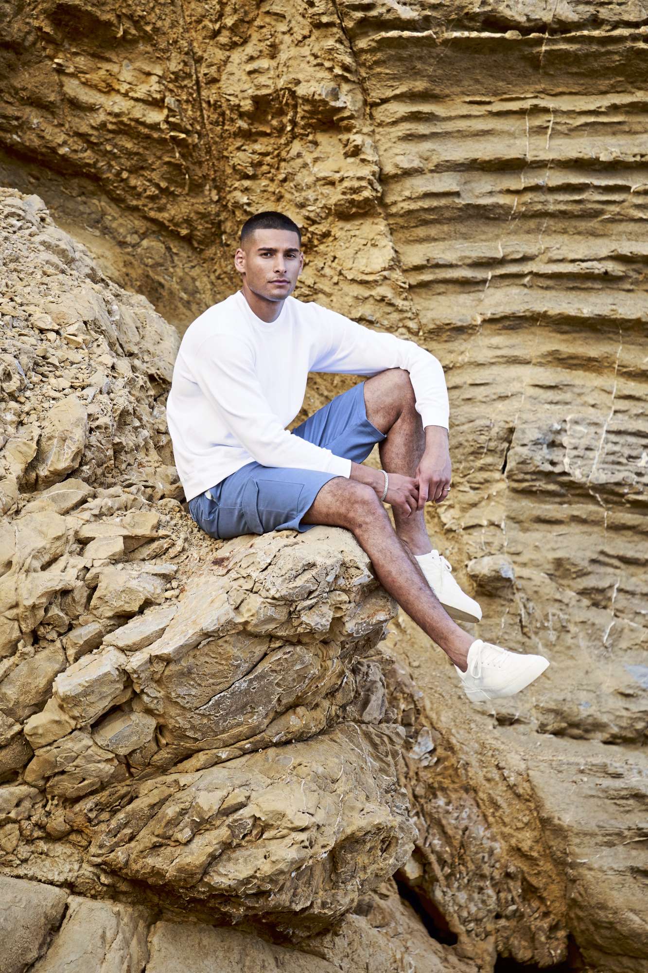 Classic Set-in Sweatshirt Baumwoll-Polyester-Mix