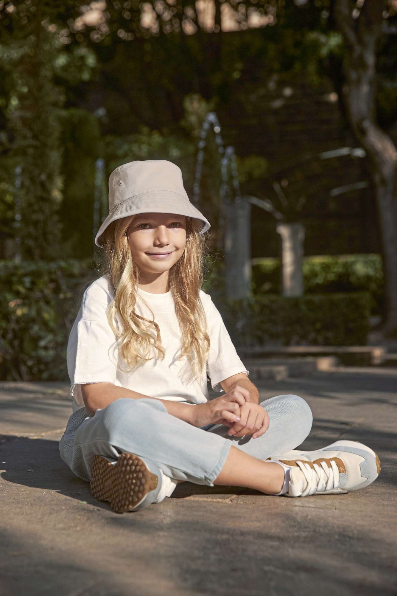 Bio-Baumwoll Bucket Hat mit UV-Schutz