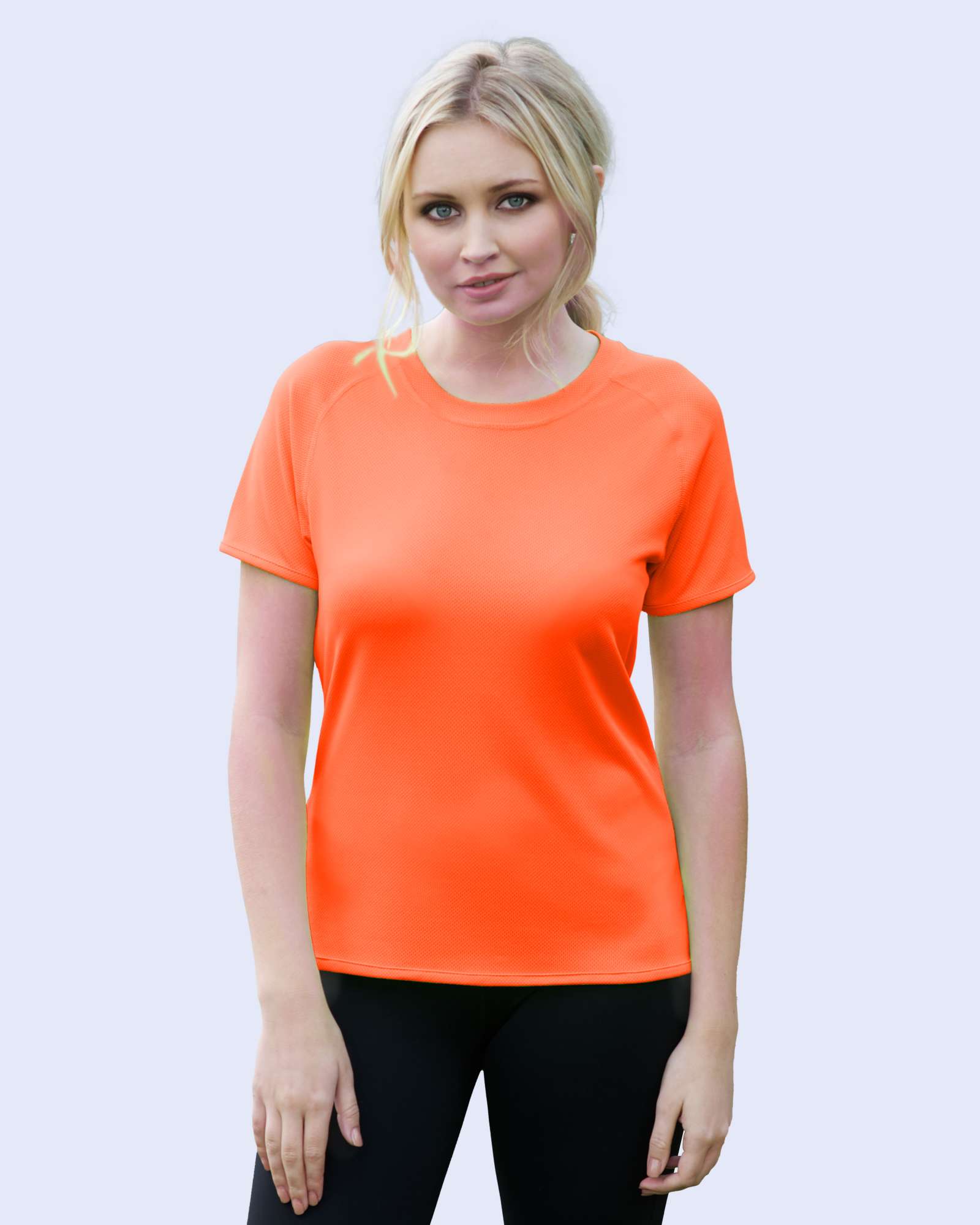 Starworld Sport T-Shirt mit Raglan-Schnitt für Damen, Black XS, SW403
