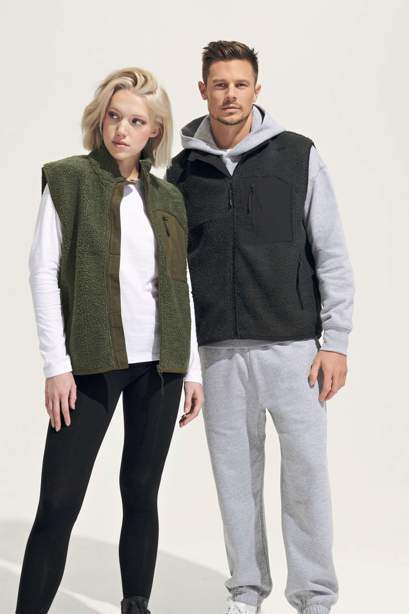 Sherpa Bodywarmer Fury mit Taslon-Einsätzen