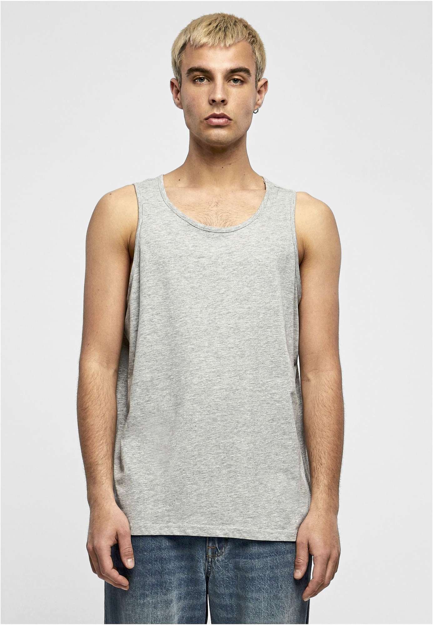 Build Your Brand Basic Basic Tank Top aus 100% Baumwolle, Navy XXL, BYBB011