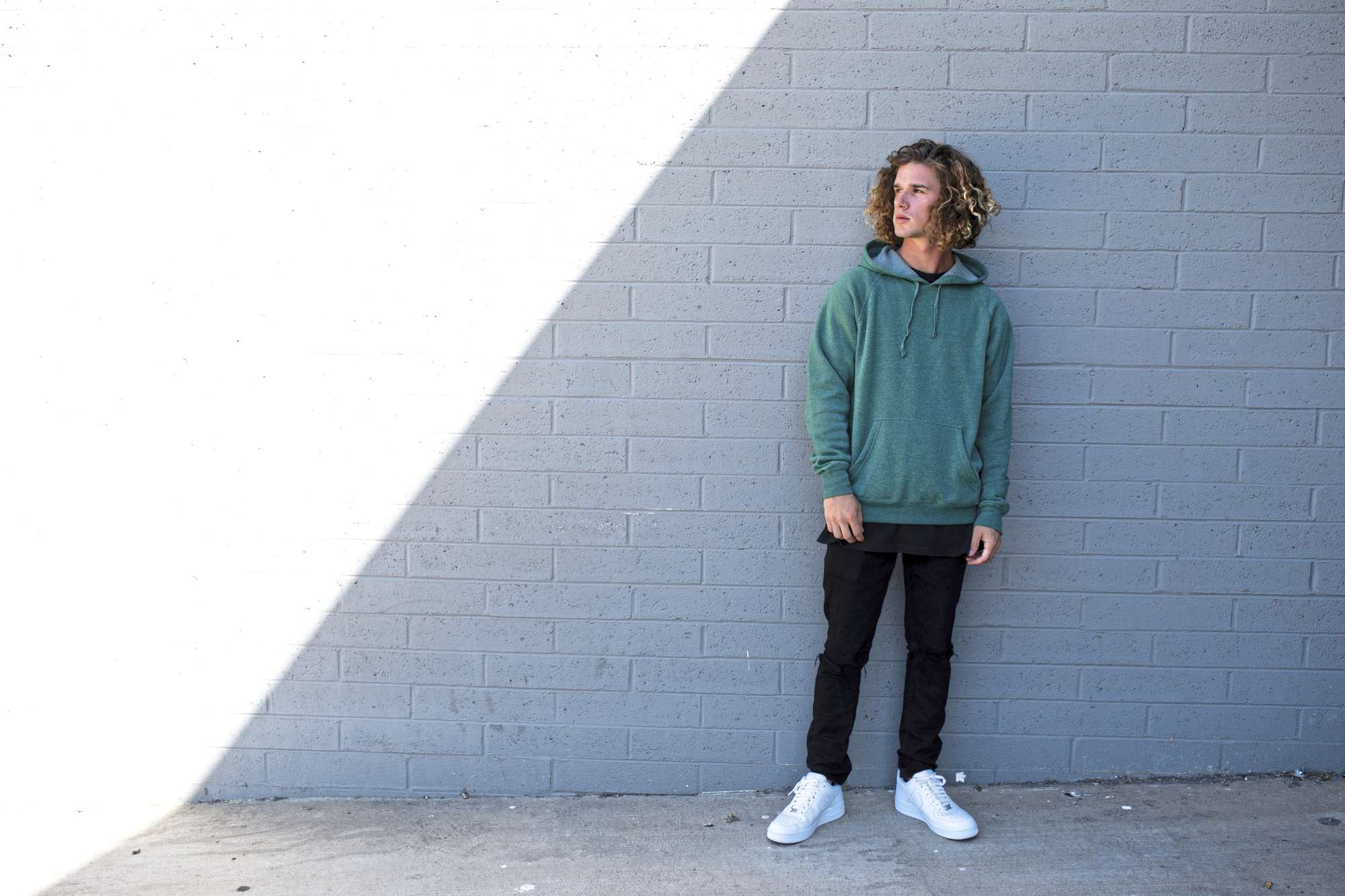Midweight Raglan Hoodie aus Baumwolle-Polyester