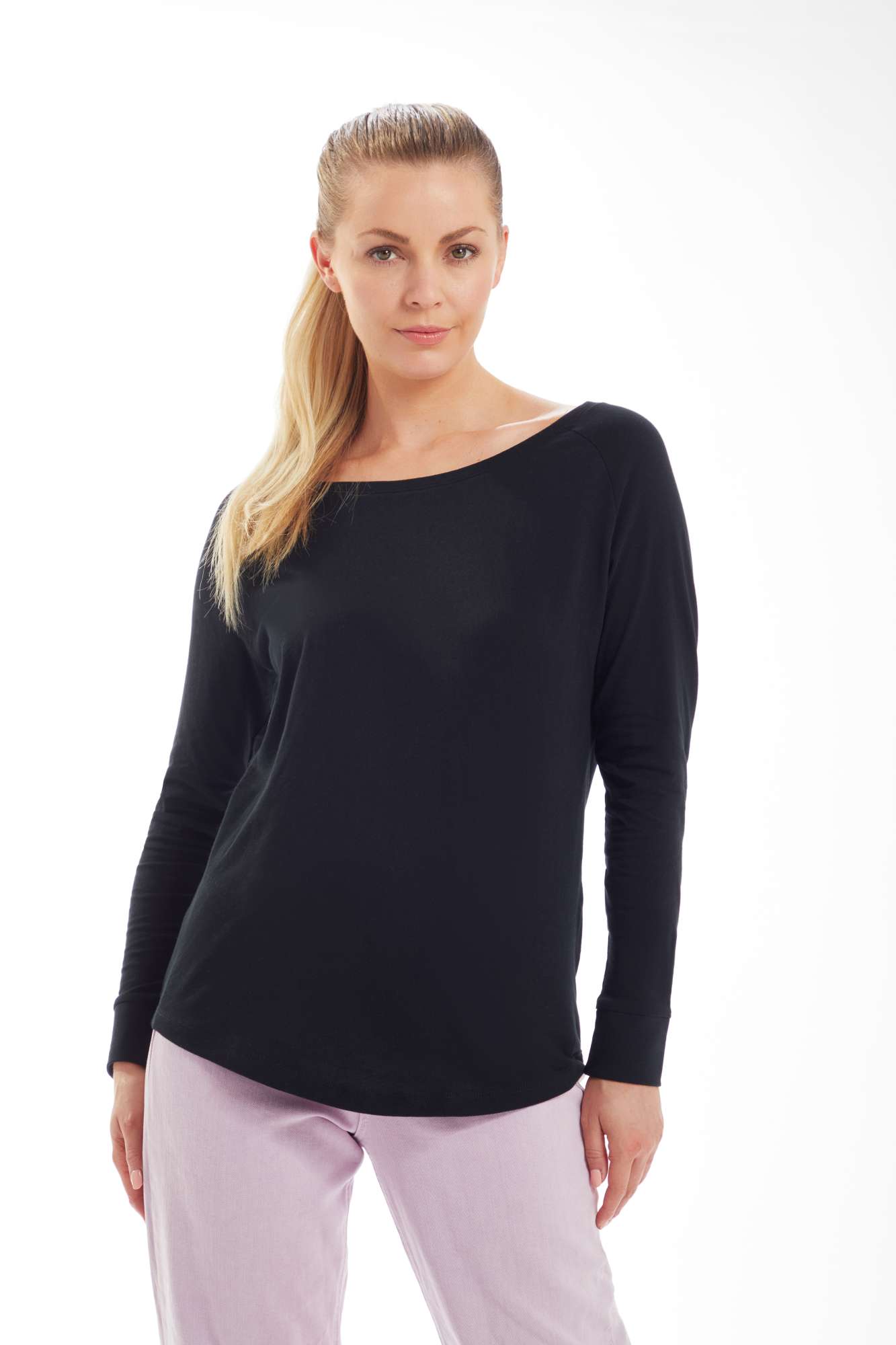 Langarm T-Shirt aus Bio-Baumwolle