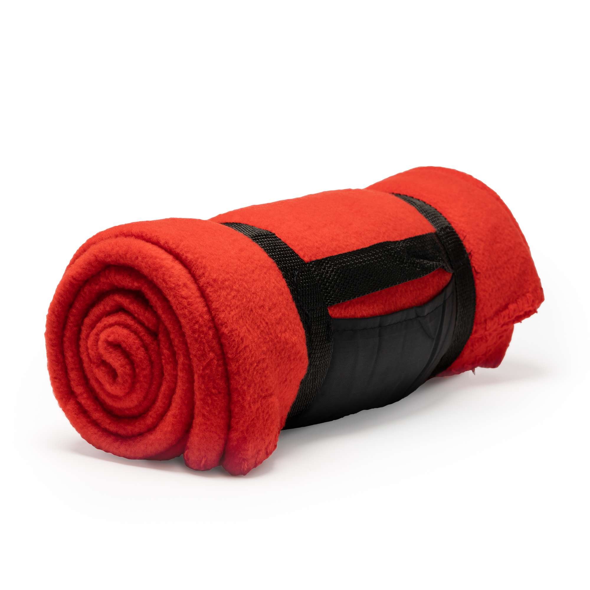 Stamina Fleece Decke Daneris mit Henkel, Navy Blue 55 160 x 130 cm, RY5625