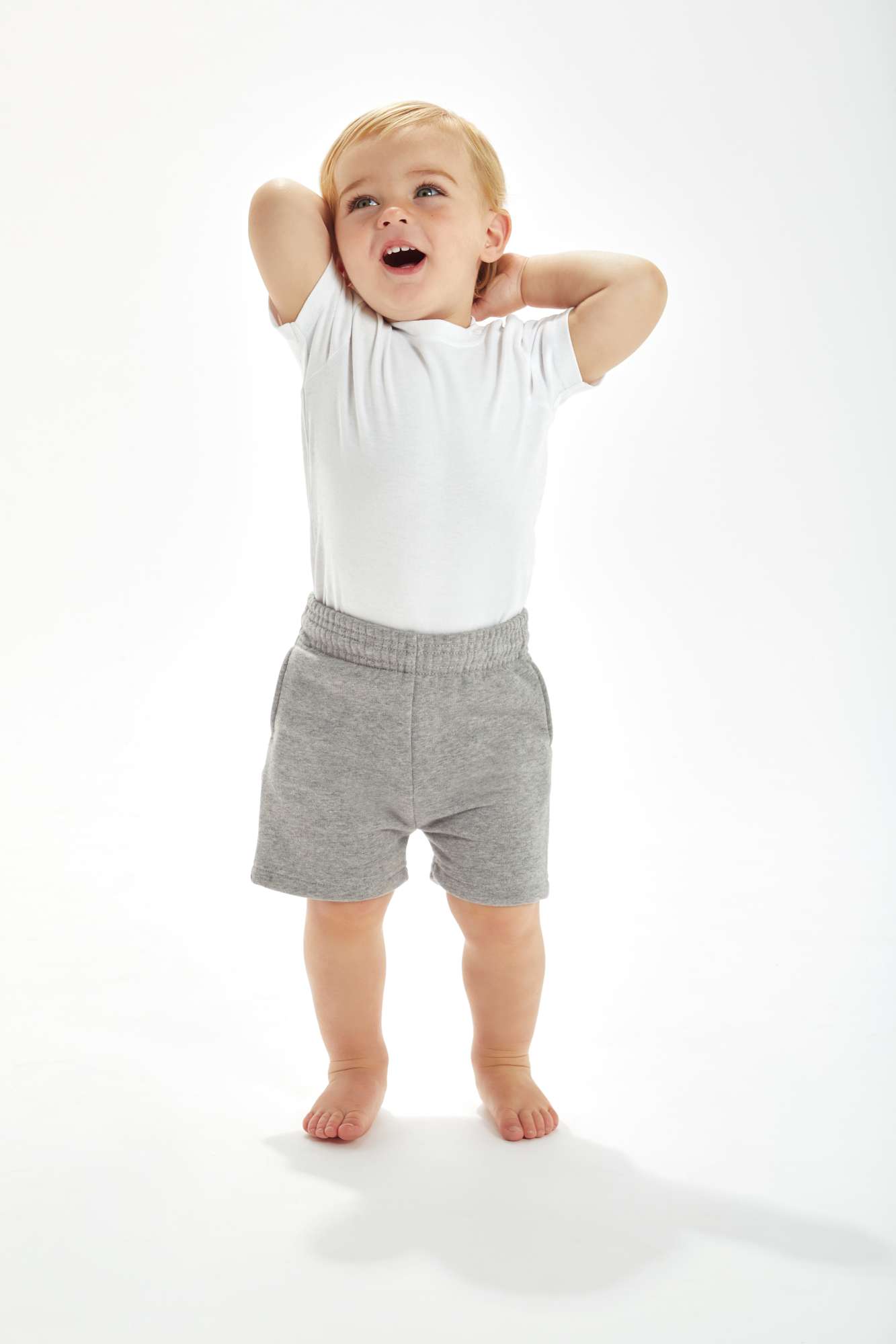 Babybugz Baby Essential Shorts aus Bio-Baumwolle, Black 2-3 Jahre, BZ65